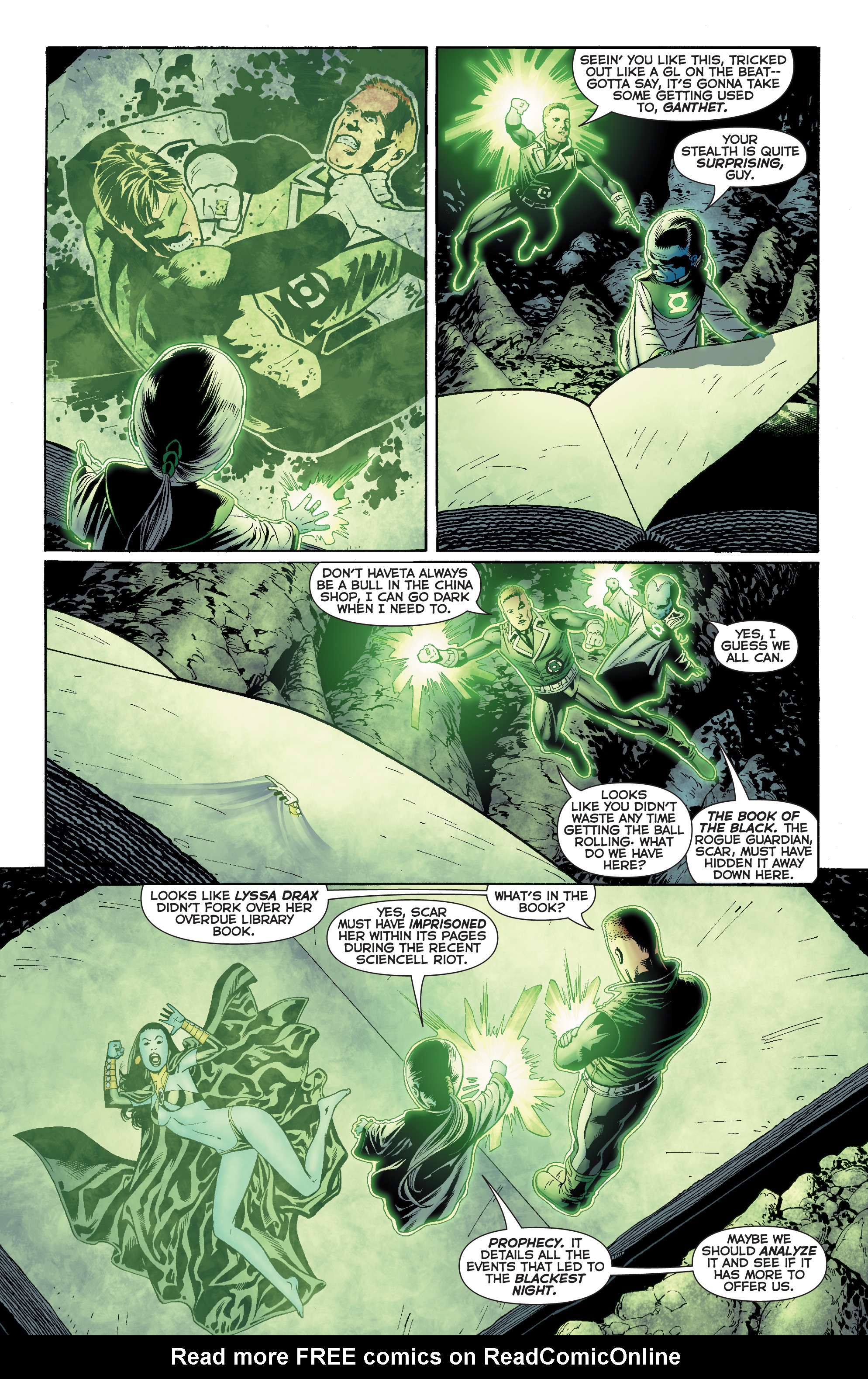 Read online Green Lantern: Emerald Warriors comic -  Issue #1 - 18