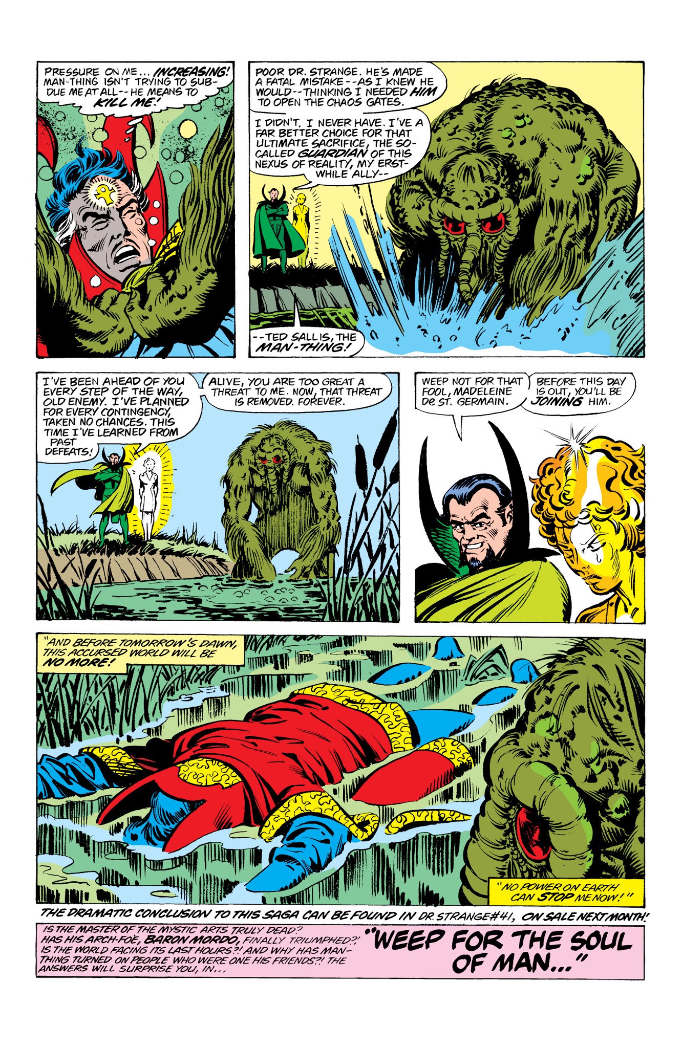 Read online Marvel Masterworks: Doctor Strange comic -  Issue # TPB 8 (Part 1) - 79
