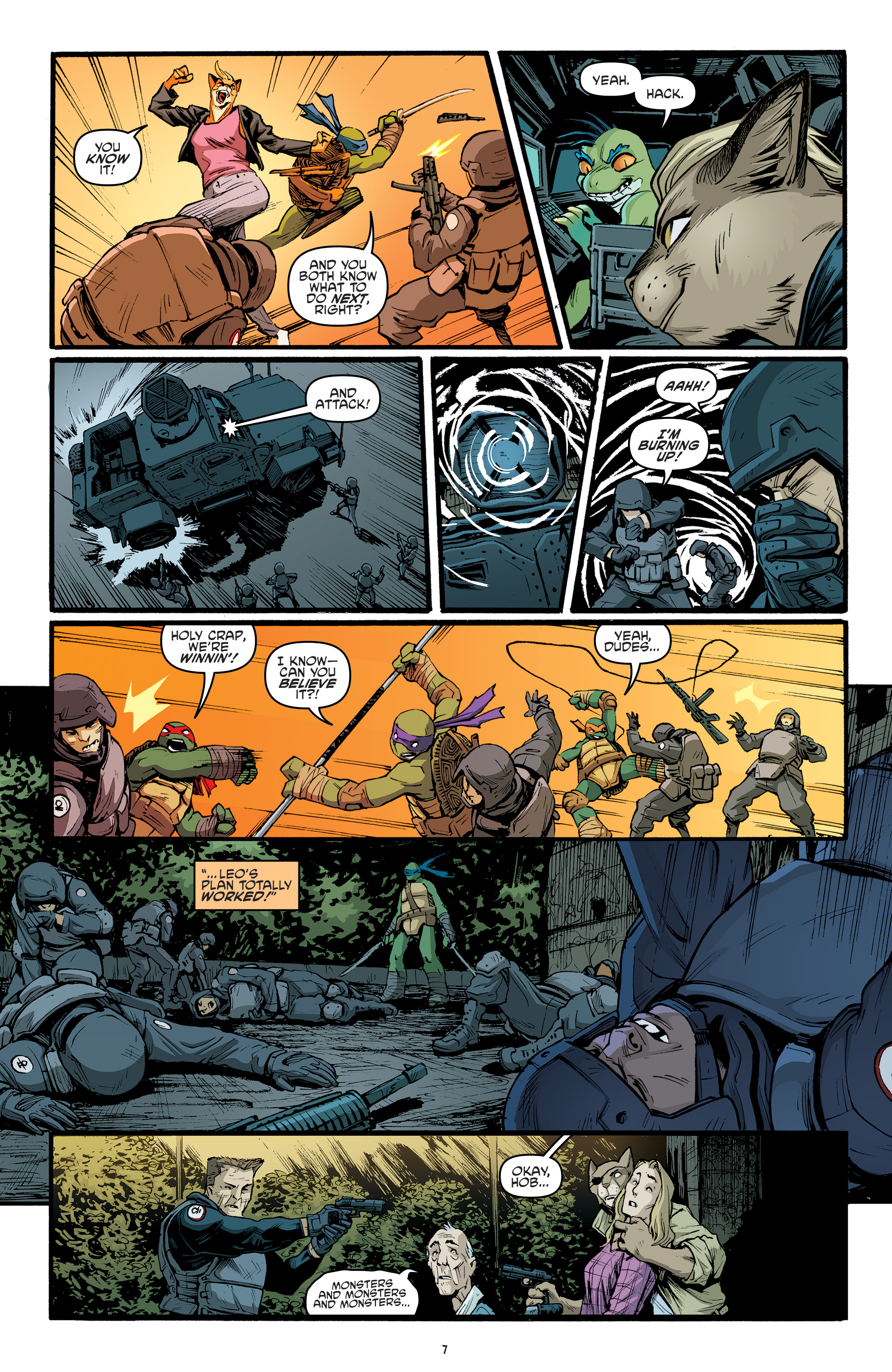 Read online Teenage Mutant Ninja Turtles (2011) comic -  Issue #70 - 9