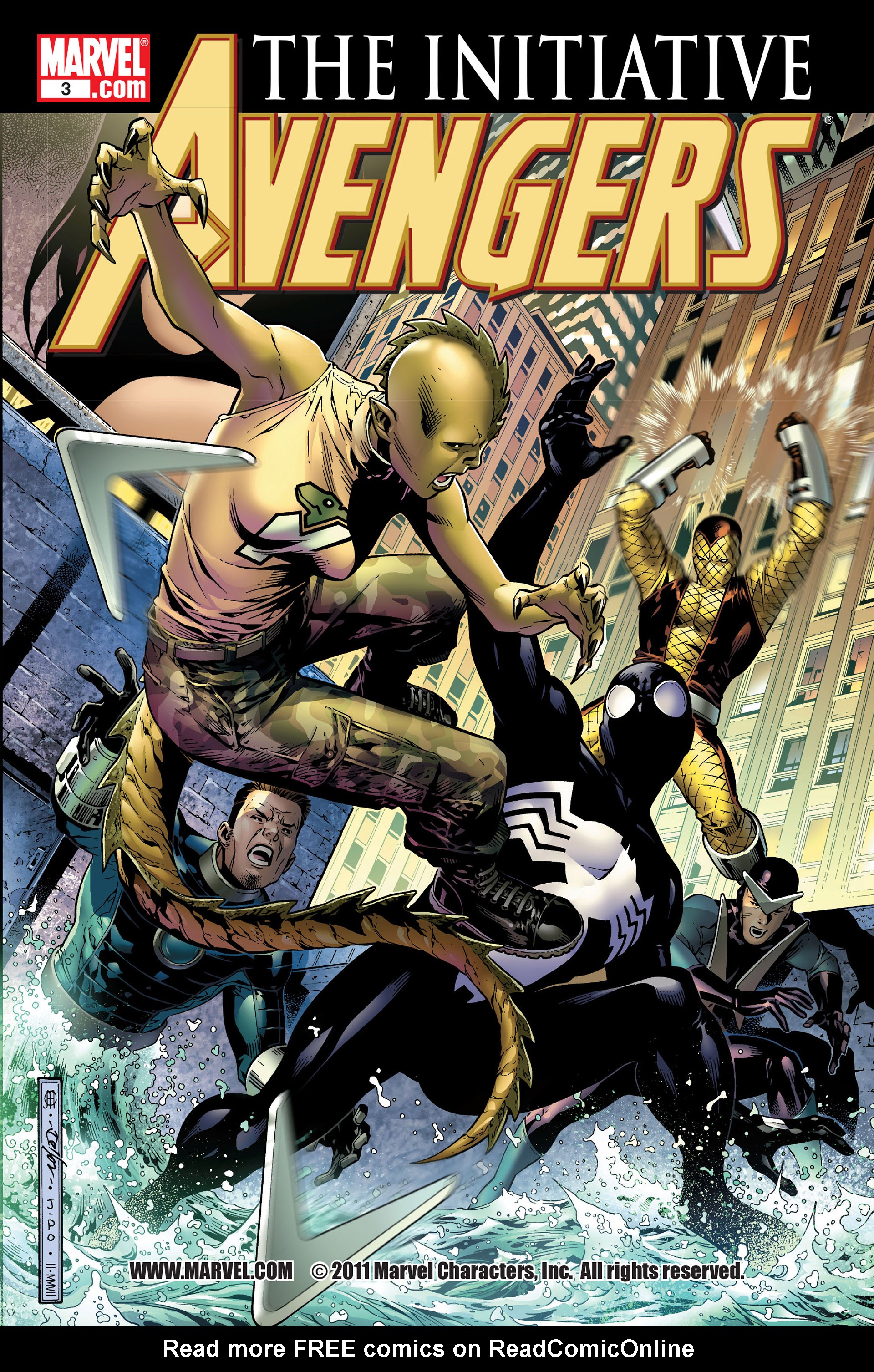 Read online Avengers: The Initiative comic -  Issue #3 - 1