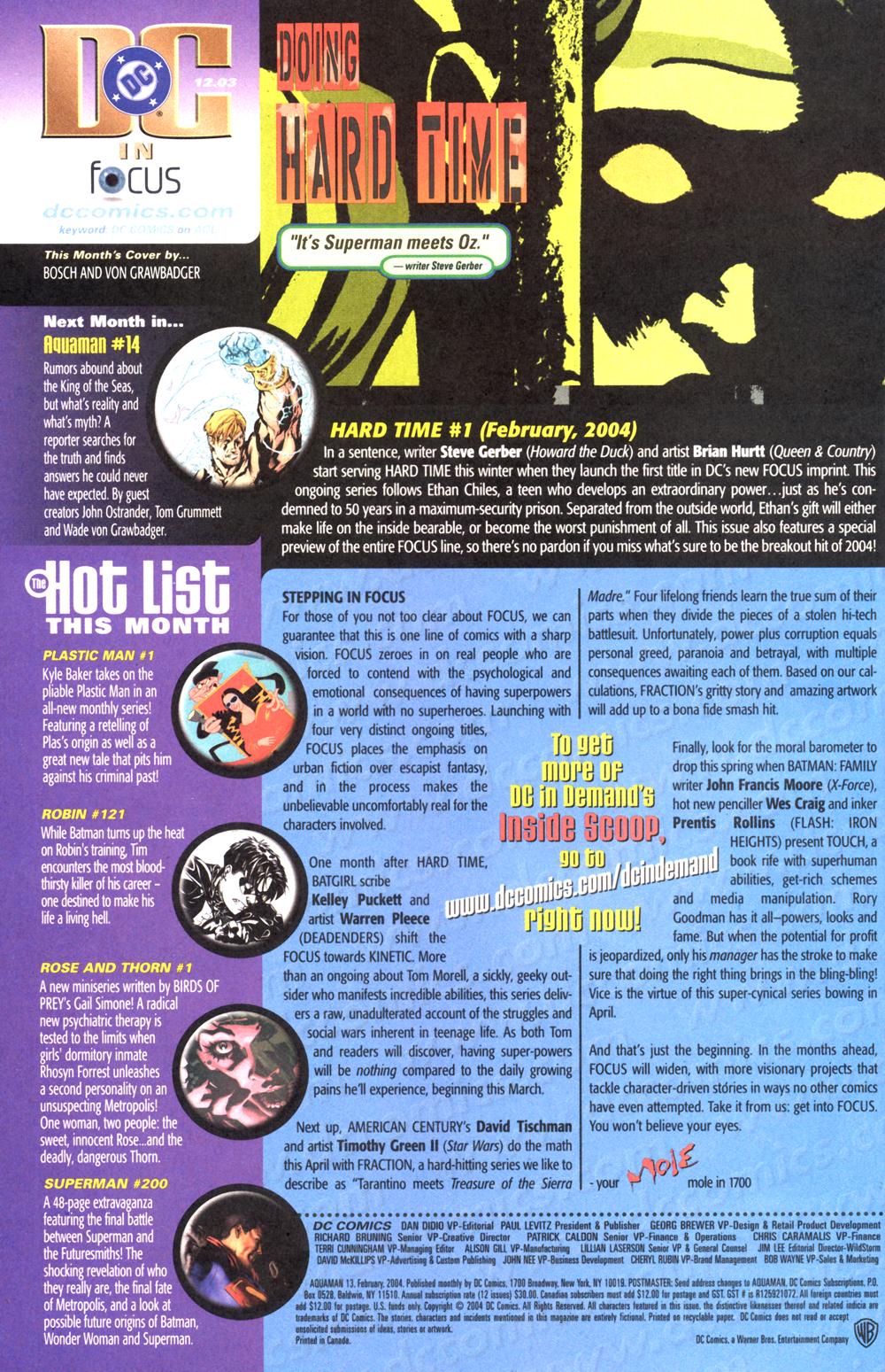 Read online Aquaman (2003) comic -  Issue #13 - 24