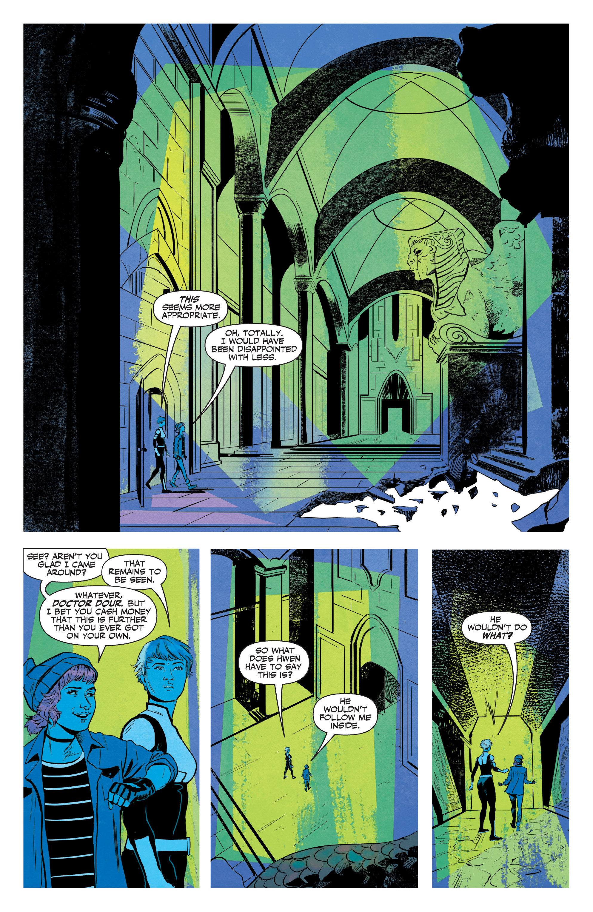 Read online Doctor Mirage comic -  Issue #3 - 11