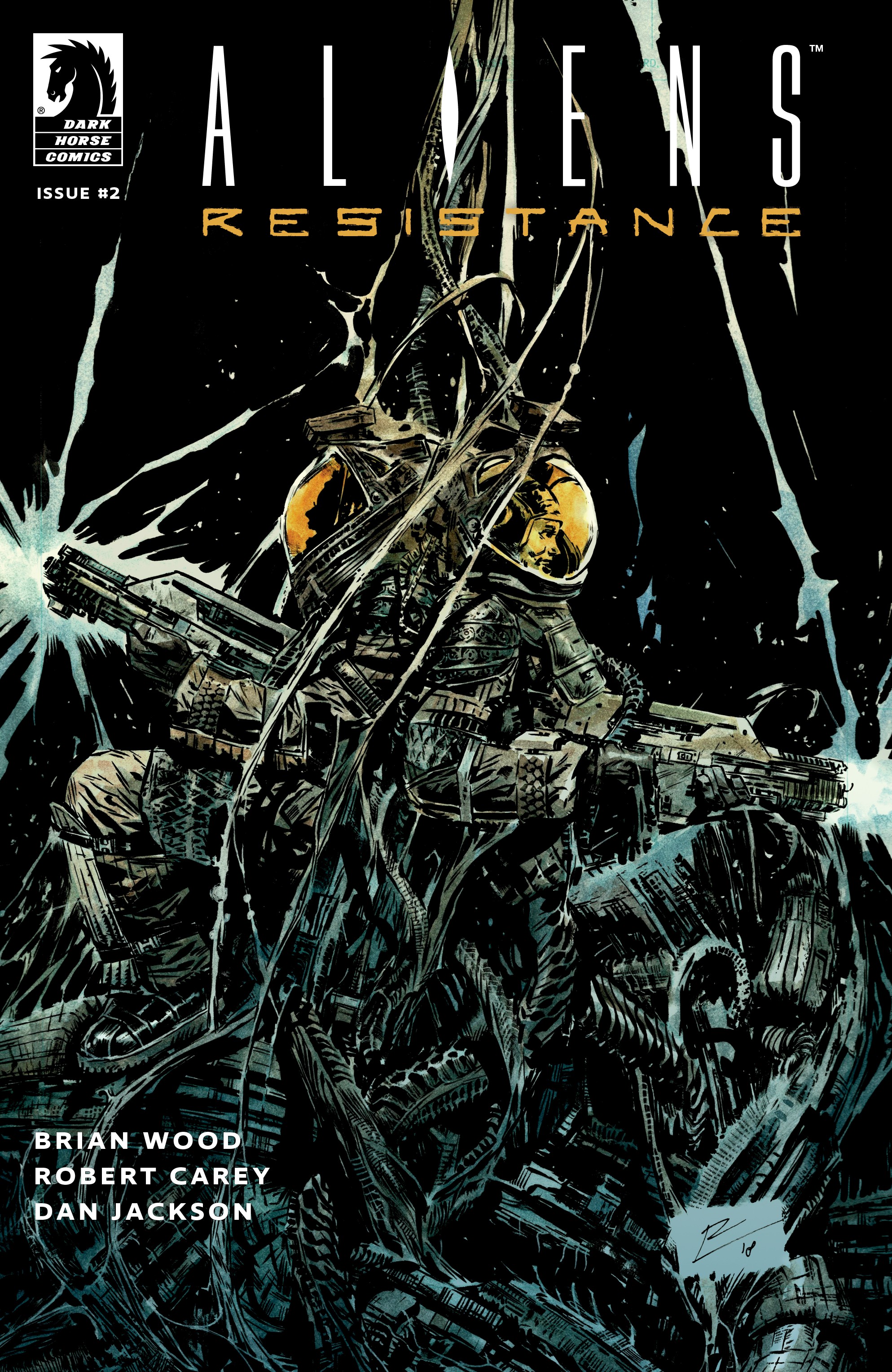 Read online Aliens: Resistance comic -  Issue #2 - 1