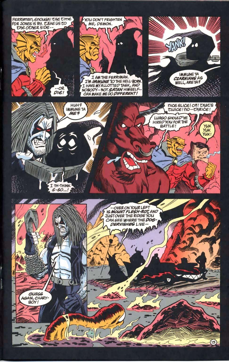 Read online The Demon (1990) comic -  Issue #34 - 16