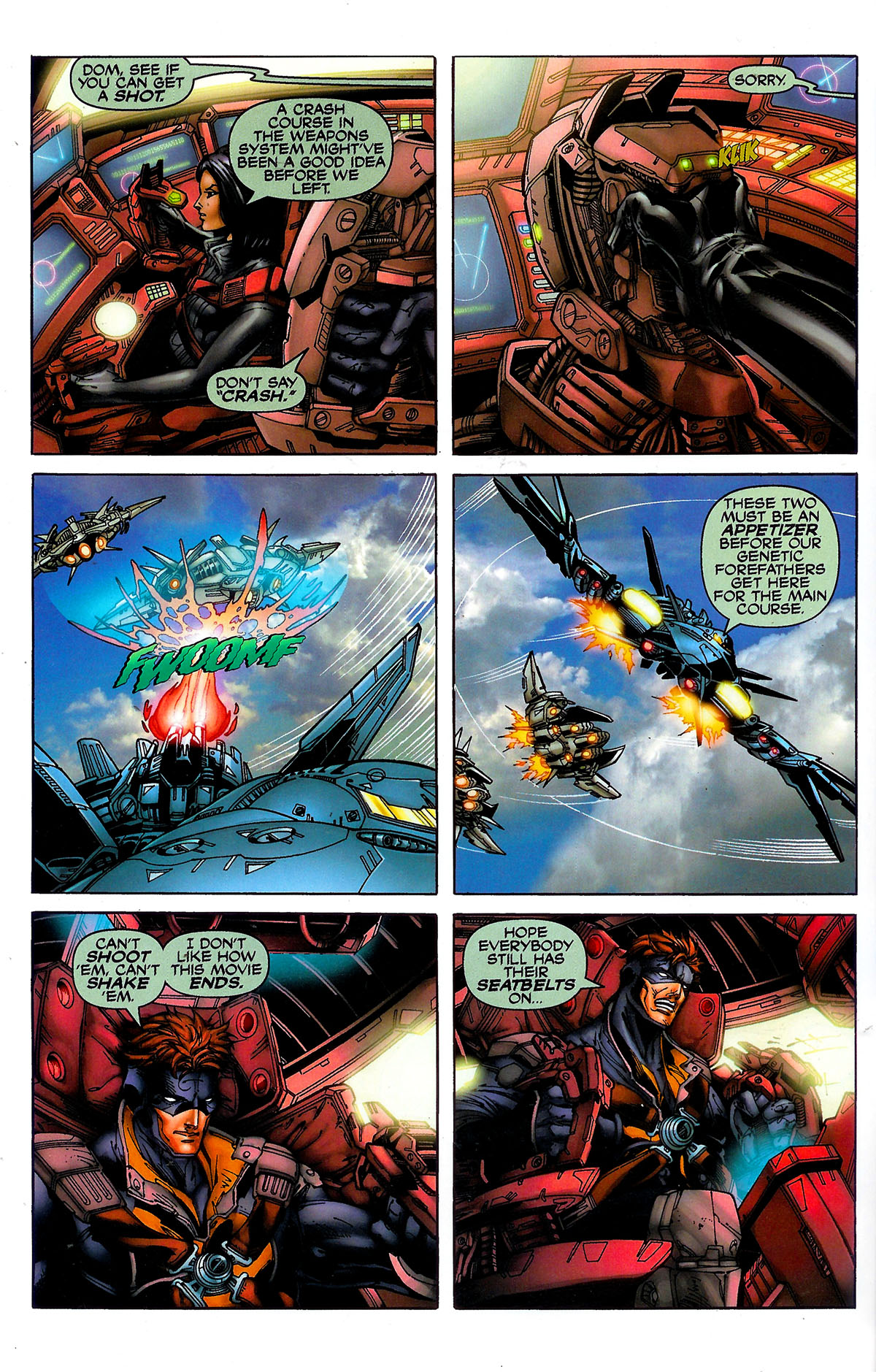 Read online Cyberforce (2006) comic -  Issue #4 - 4