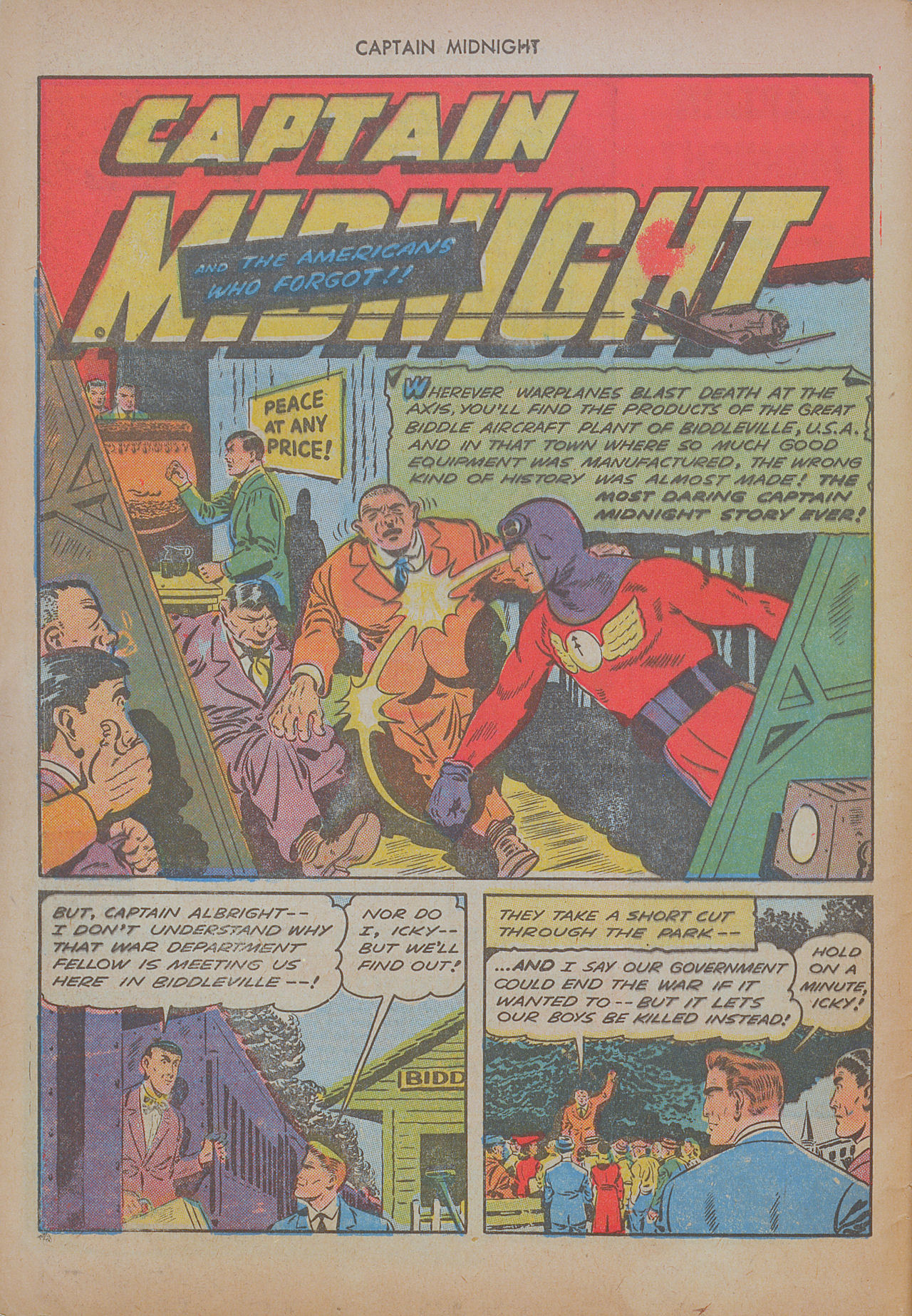 Read online Captain Midnight (1942) comic -  Issue #17 - 4