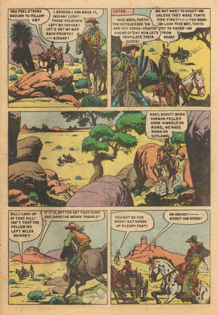 Read online Lone Ranger's Companion Tonto comic -  Issue #11 - 21