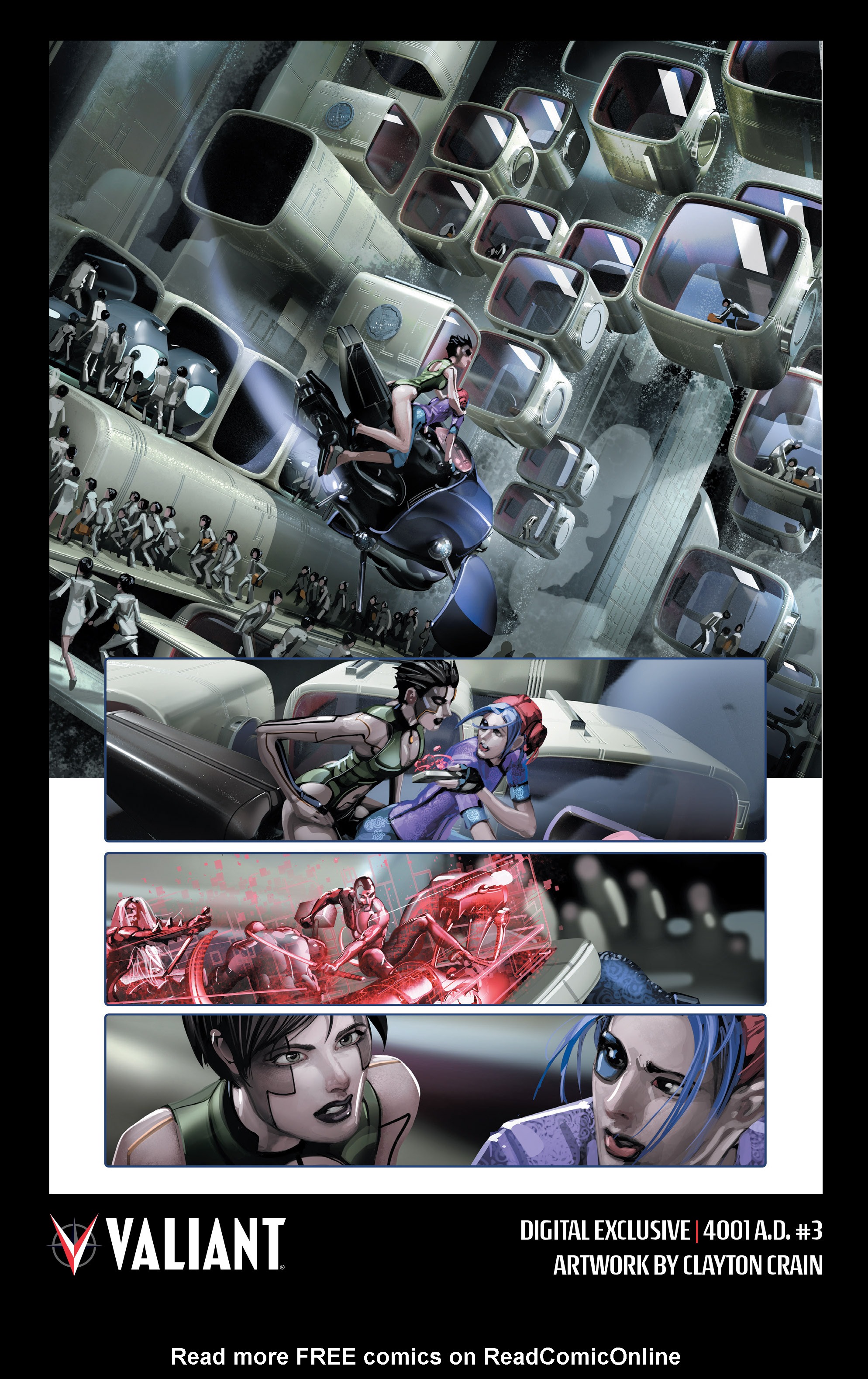 Read online 4001 A.D. comic -  Issue #3 - 25