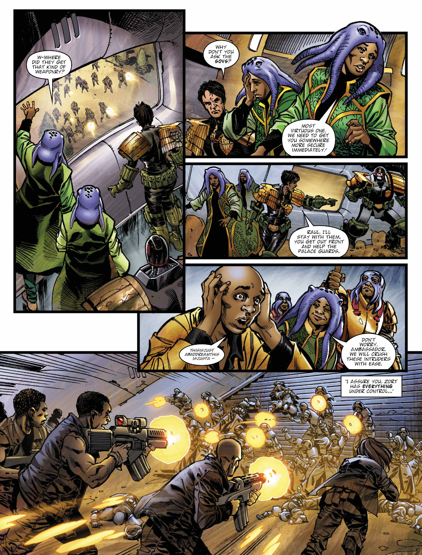 Read online Judge Dredd Megazine (Vol. 5) comic -  Issue #443 - 6