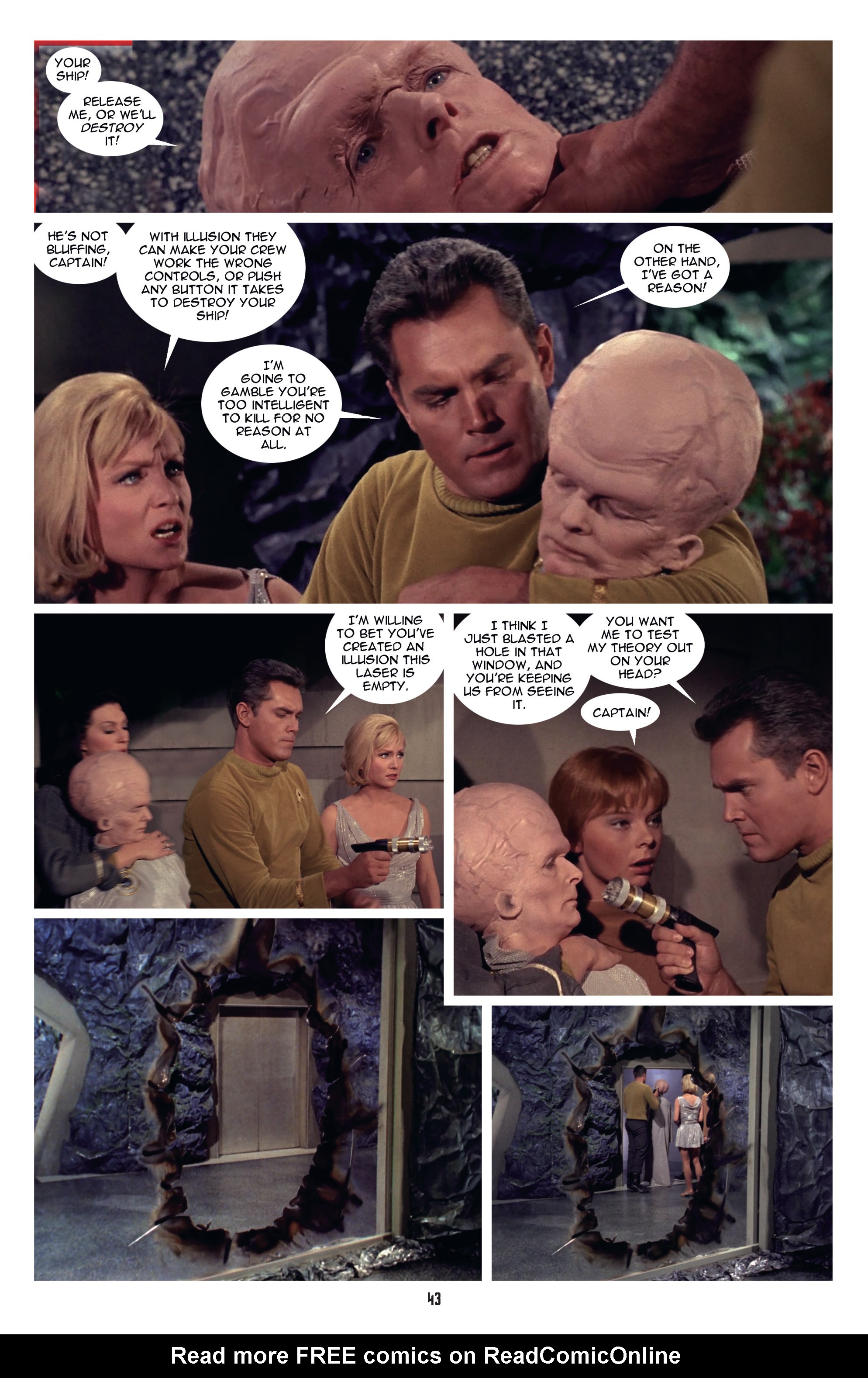 Read online Star Trek: New Visions Special: The Cage comic -  Issue # Full - 45