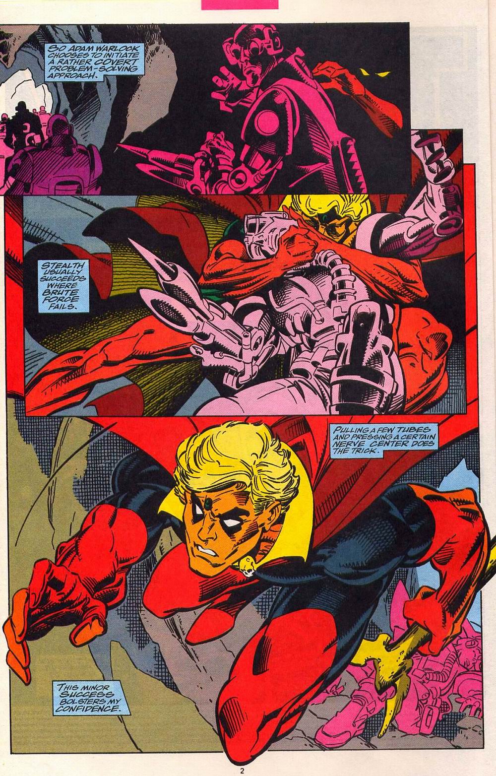 Read online Warlock and the Infinity Watch comic -  Issue #4 - 3