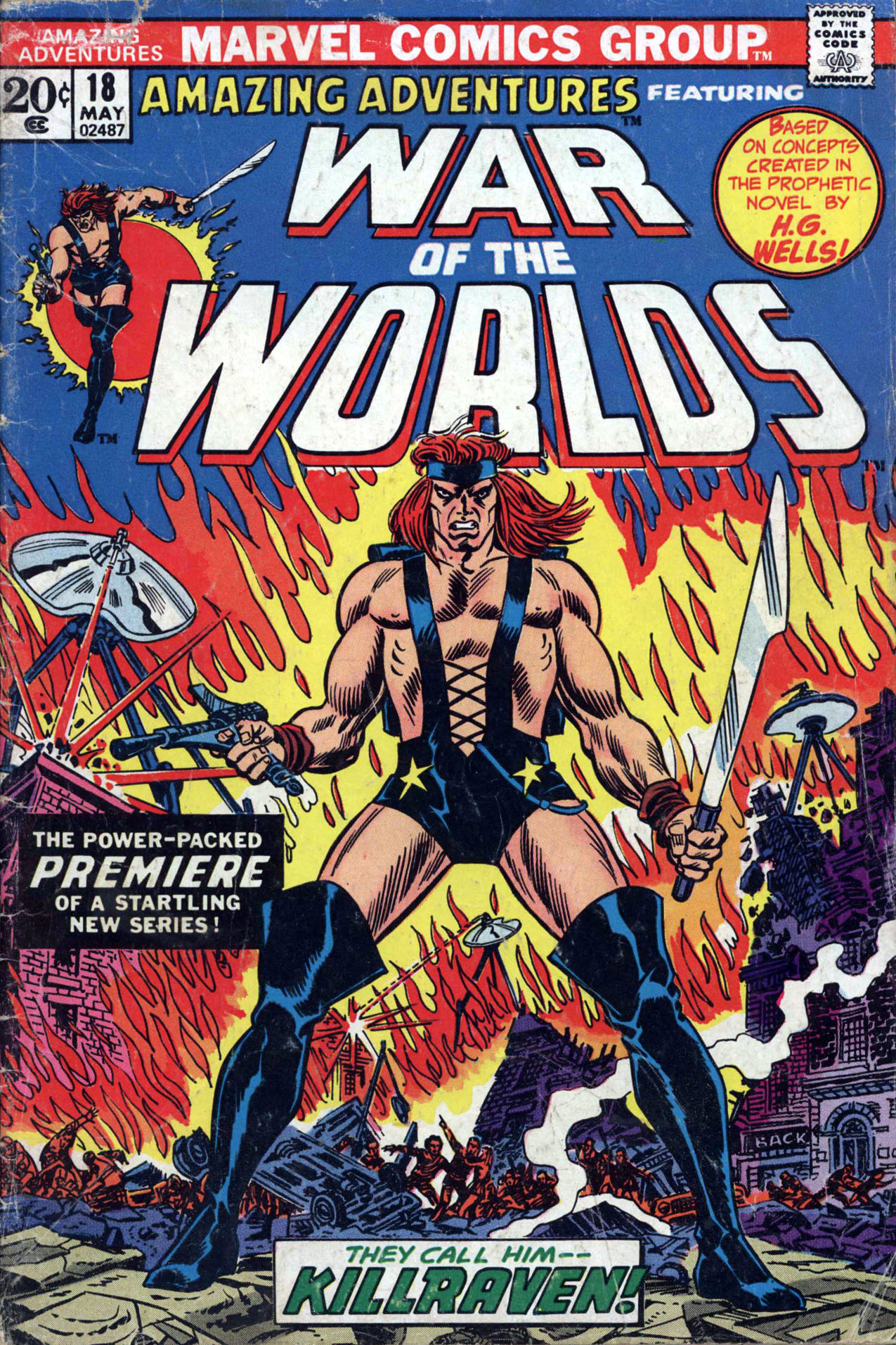 Read online Amazing Adventures (1970) comic -  Issue #18 - 1
