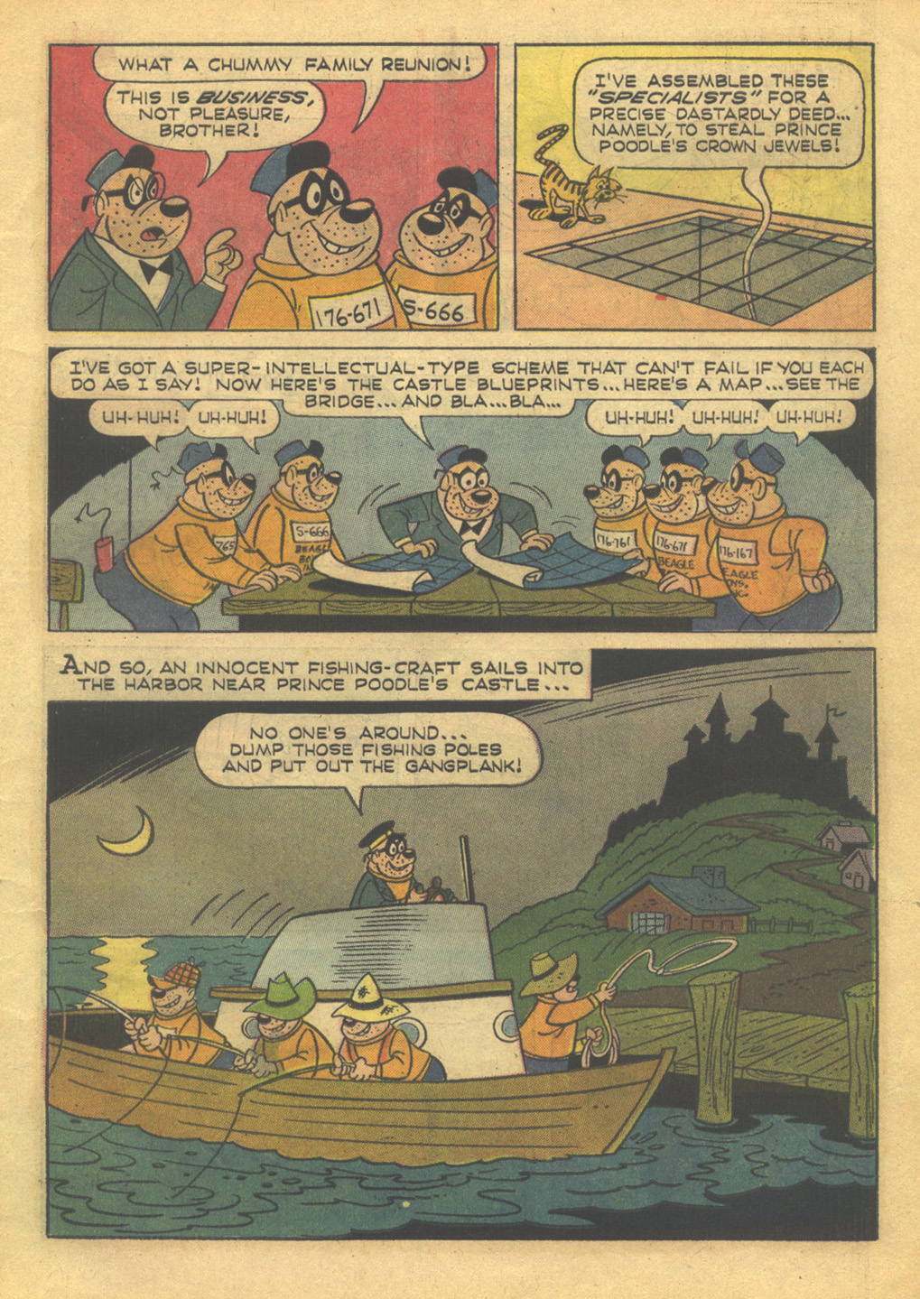 Read online Walt Disney THE BEAGLE BOYS comic -  Issue #7 - 7