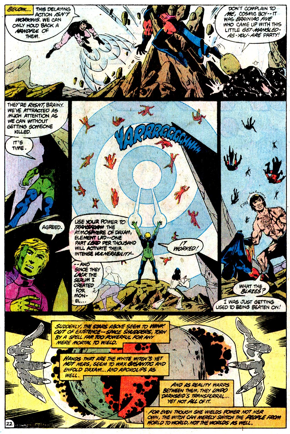 Legion of Super-Heroes (1980) 294 Page 22