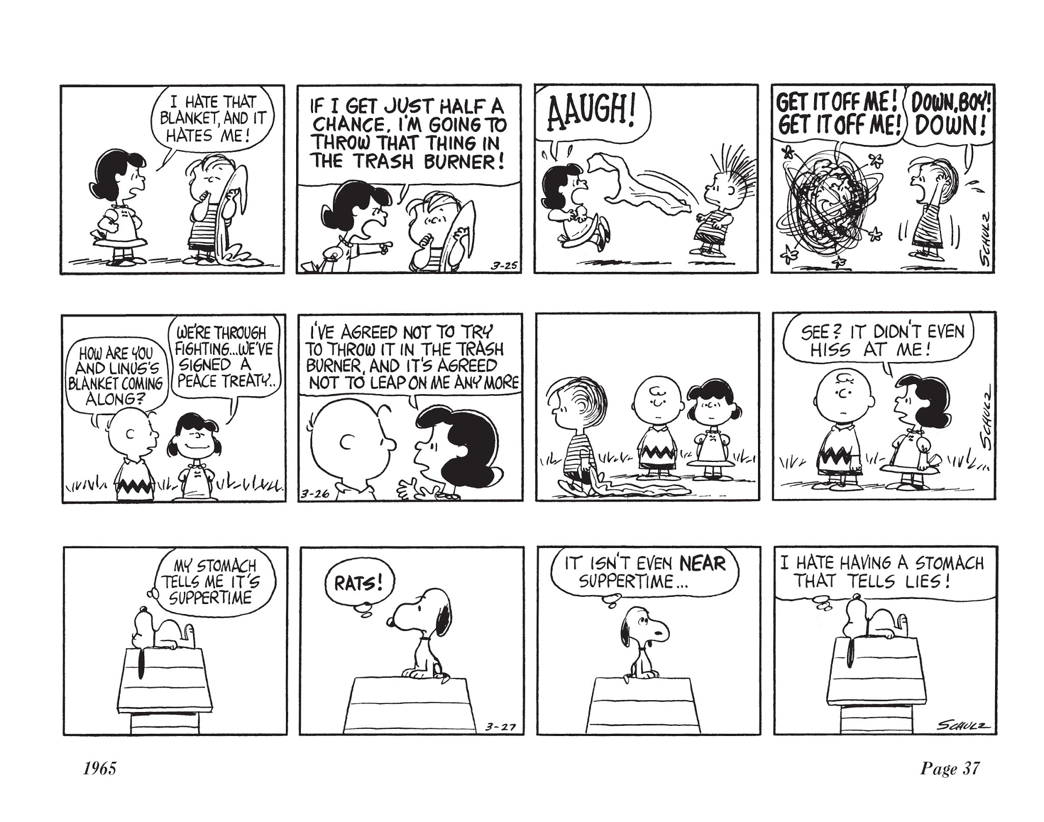Read online The Complete Peanuts comic -  Issue # TPB 8 - 49