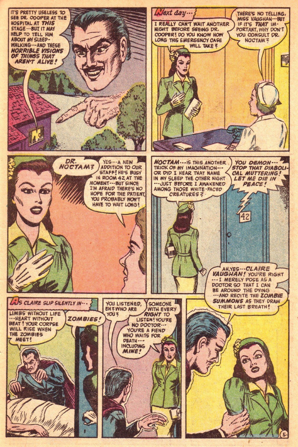 Read online Adventures Into The Unknown comic -  Issue #18 - 34