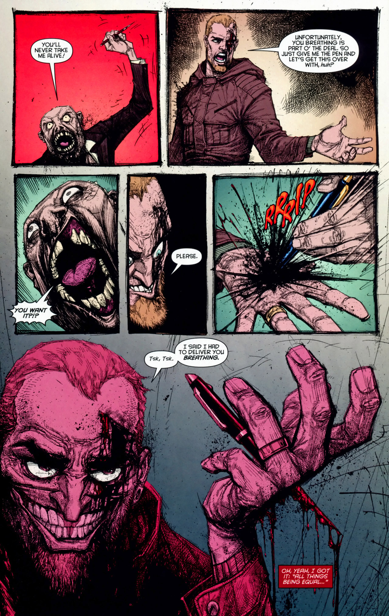 Read online Ferryman comic -  Issue #1 - 19