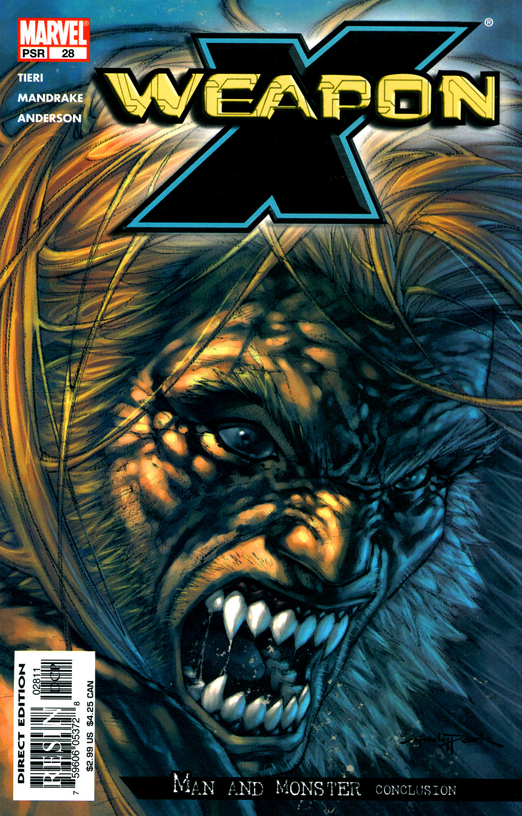 Read online Weapon X (2002) comic -  Issue #28 - 1