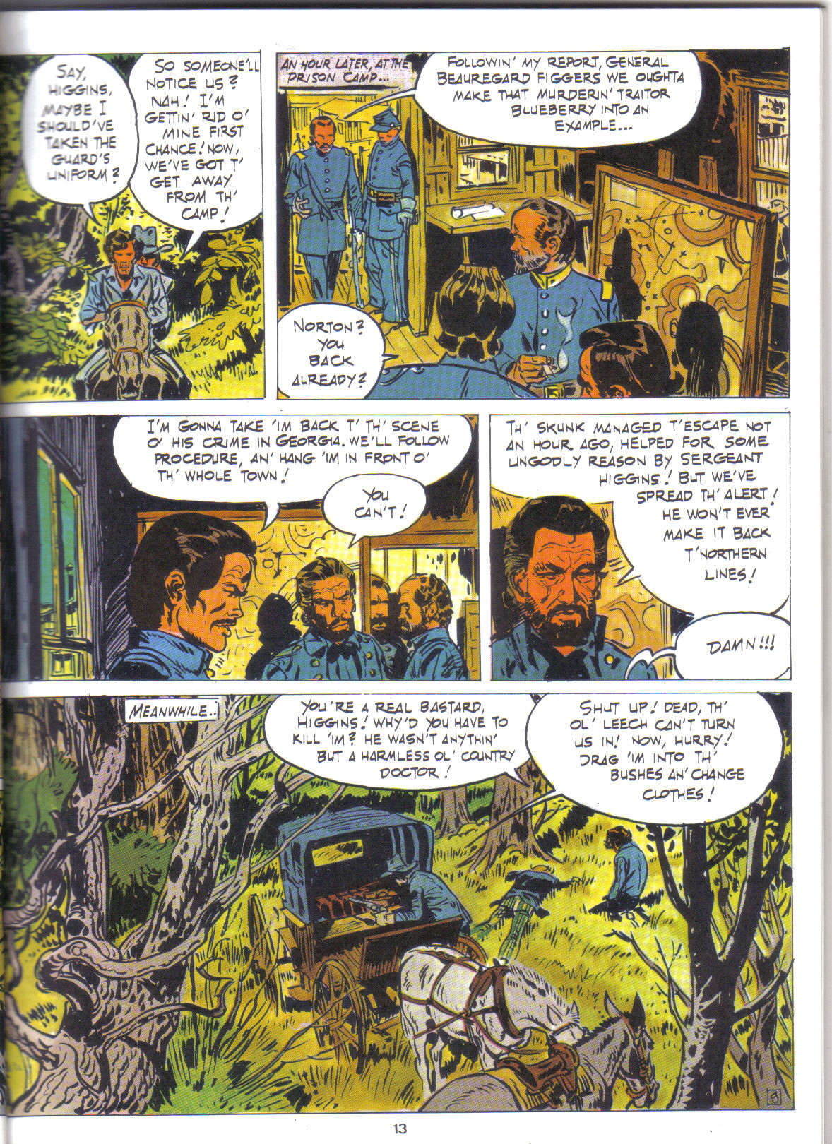 Read online Young Blueberry comic -  Issue # TPB 2 - 14