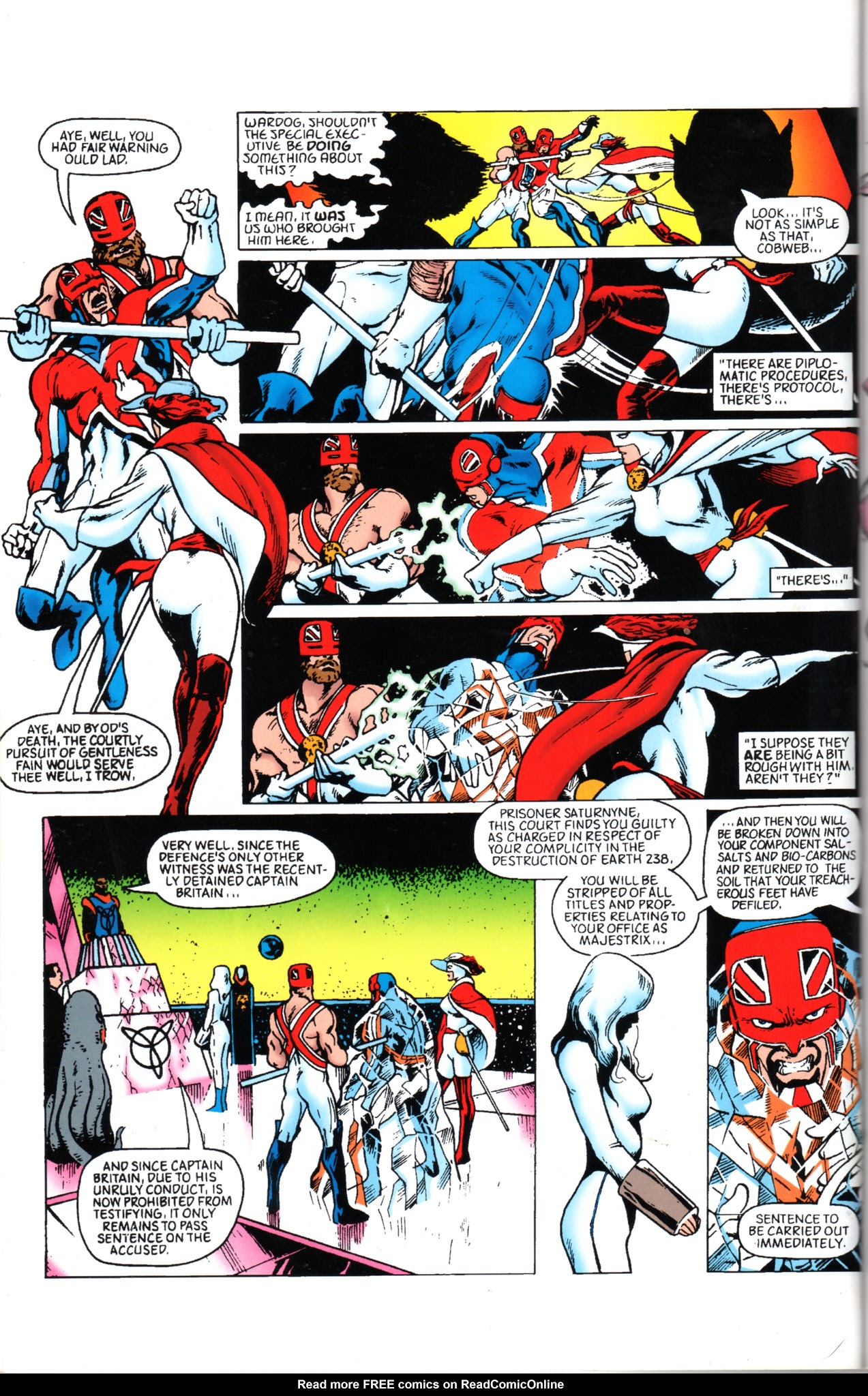 Read online Captain Britain (2002) comic -  Issue # TPB - 75