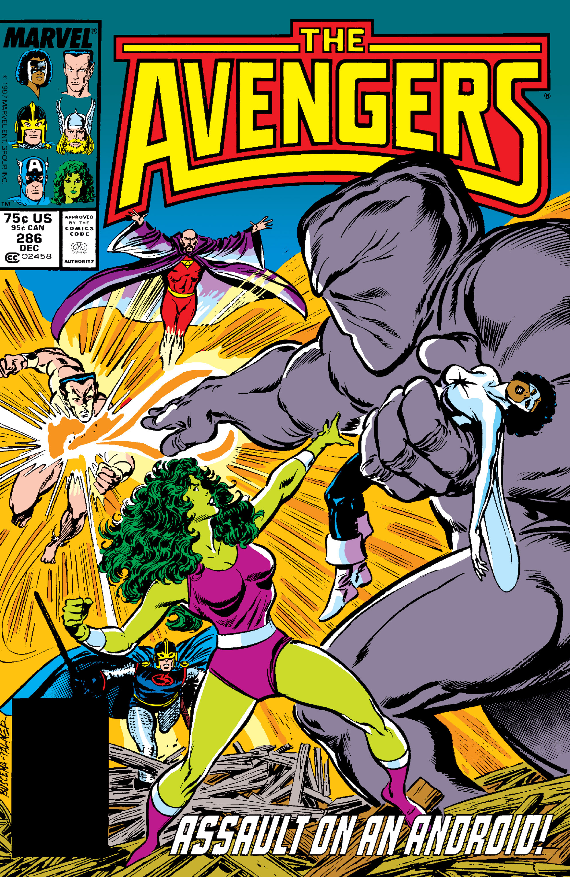 Read online The Avengers (1963) comic -  Issue #286 - 1