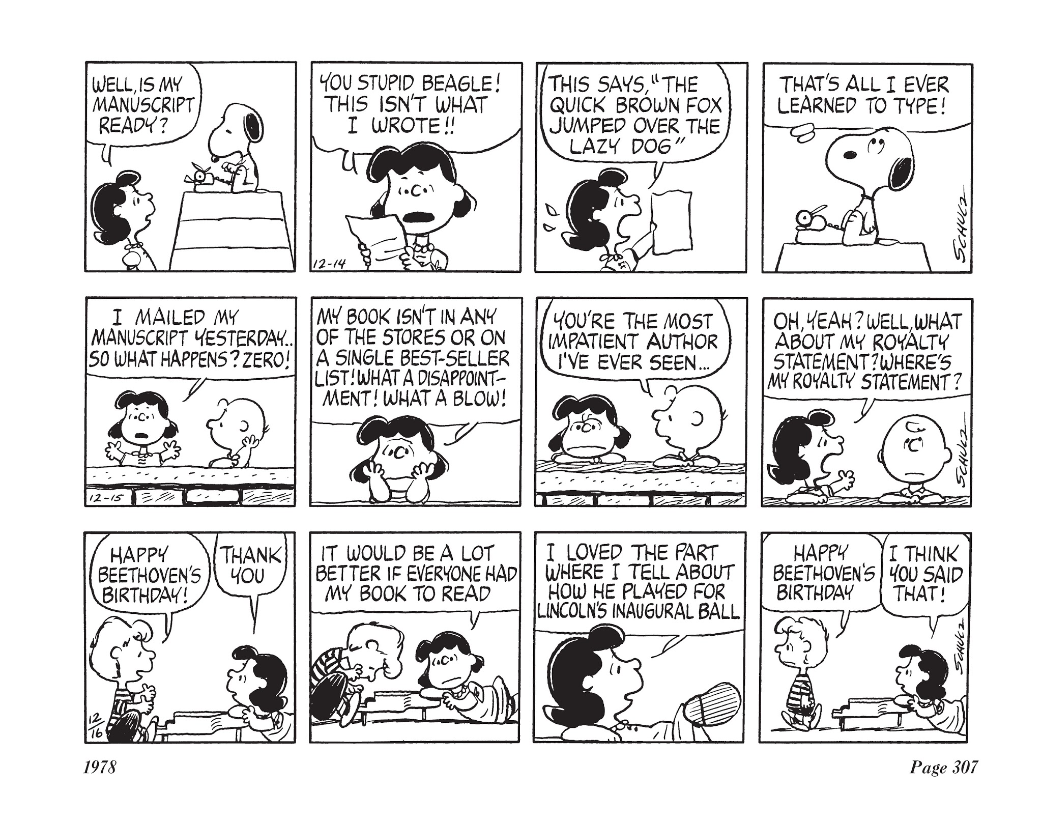 Read online The Complete Peanuts comic -  Issue # TPB 14 - 324
