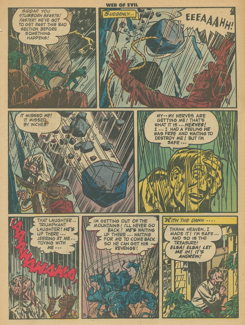 Read online Web of Evil comic -  Issue #5 - 20