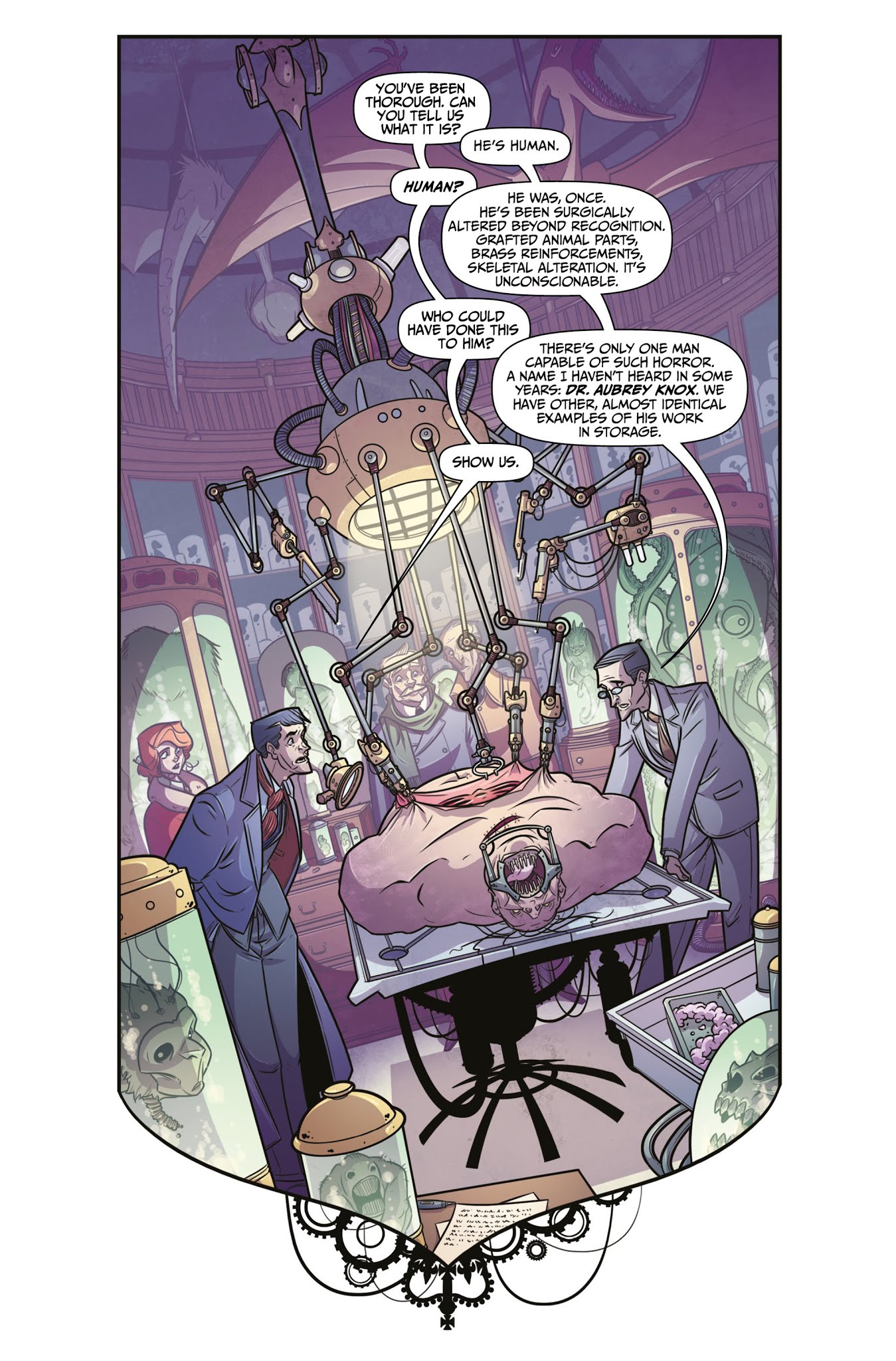Read online Newbury & Hobbes: The Undying comic -  Issue #1 - 20