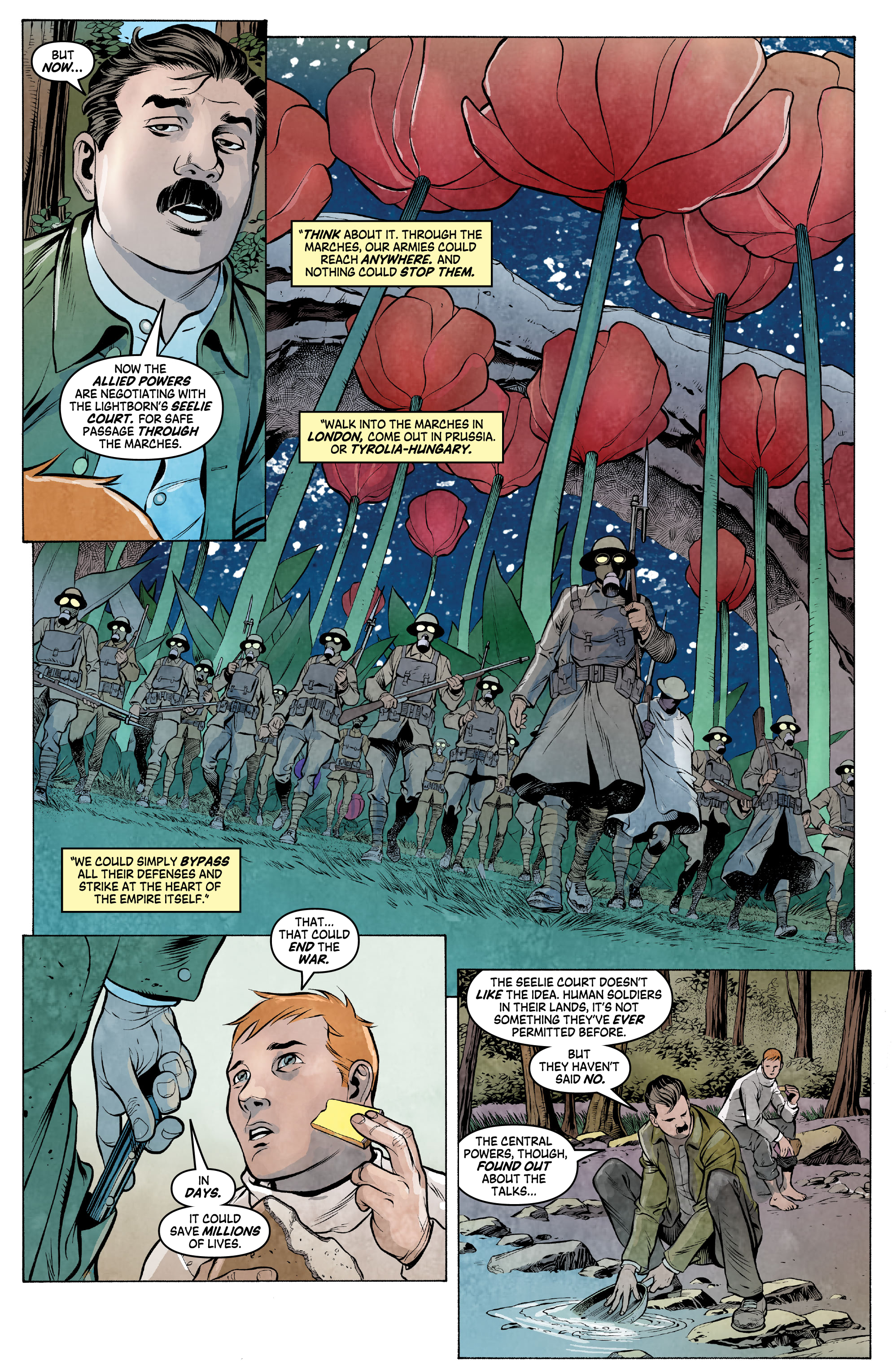 Read online Arrowsmith: Behind Enemy Lines comic -  Issue #4 - 12