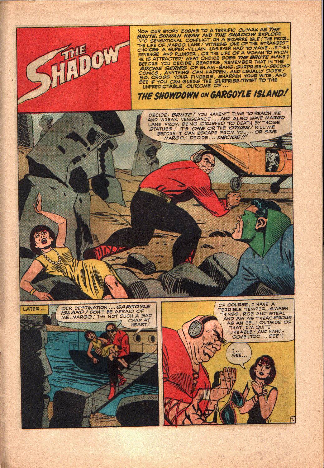 Read online The Shadow (1964) comic -  Issue #7 - 23