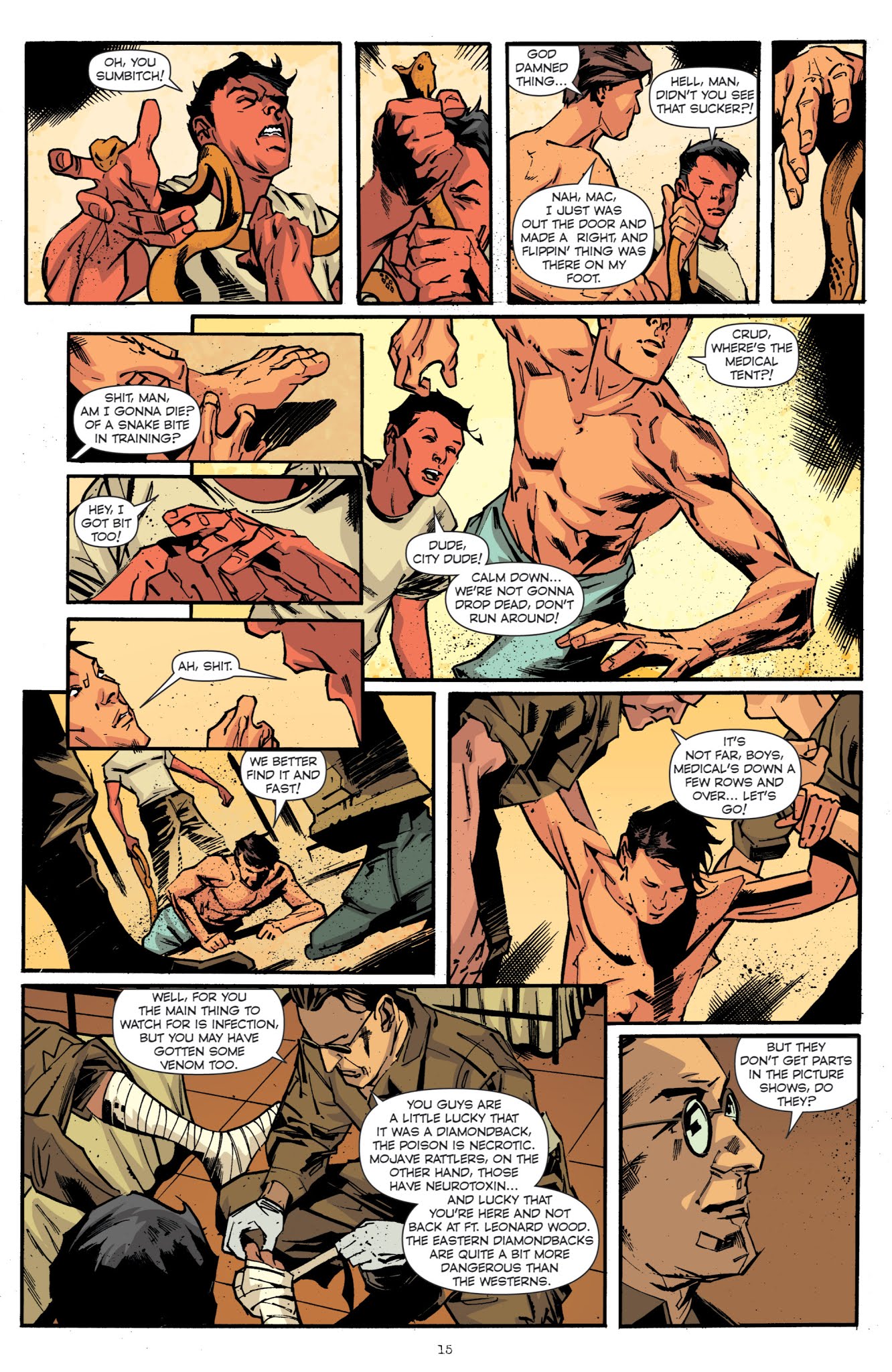 Read online Fever Ridge: A Tale of MacArthur's Jungle War comic -  Issue # _TPB - 15