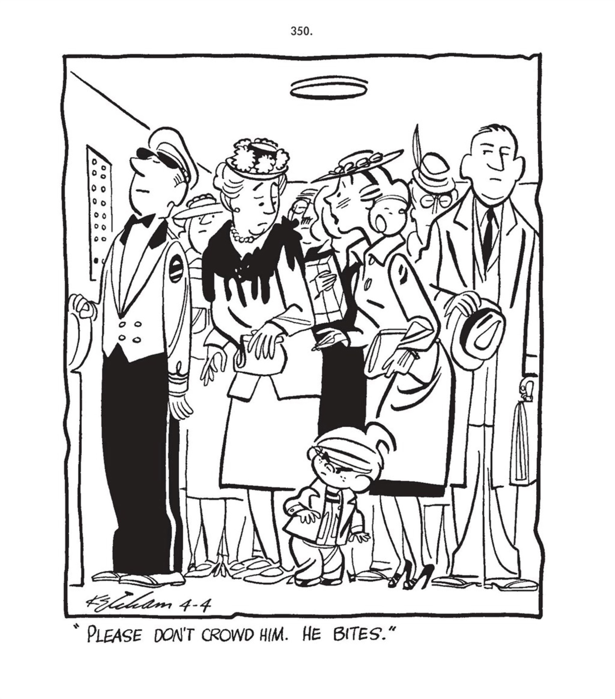 Read online Hank Ketcham's Complete Dennis the Menace comic -  Issue # TPB 1 (Part 4) - 76