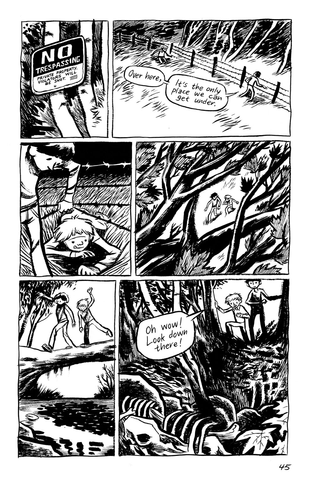 Blankets issue 1 - Page 43