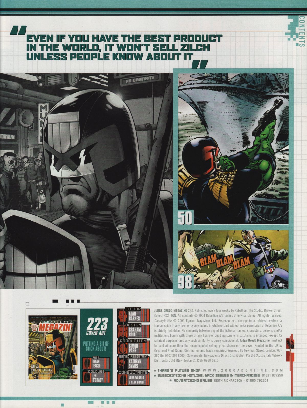 Read online Judge Dredd Megazine (Vol. 5) comic -  Issue #223 - 3