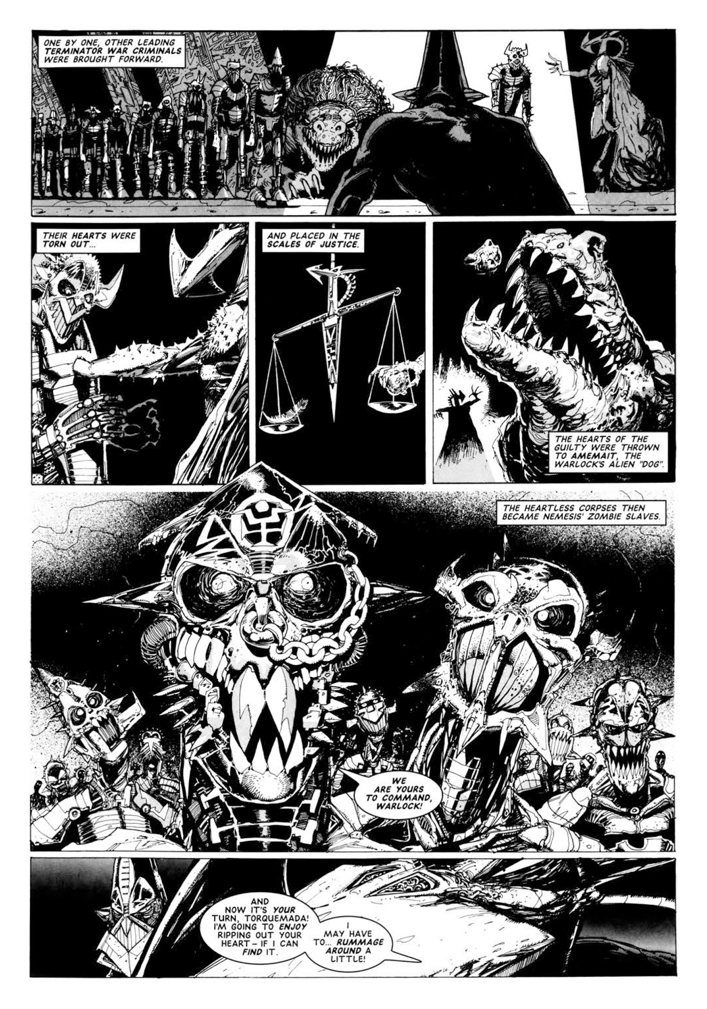 Read online The Complete Nemesis The Warlock comic -  Issue # TPB 3 - 185