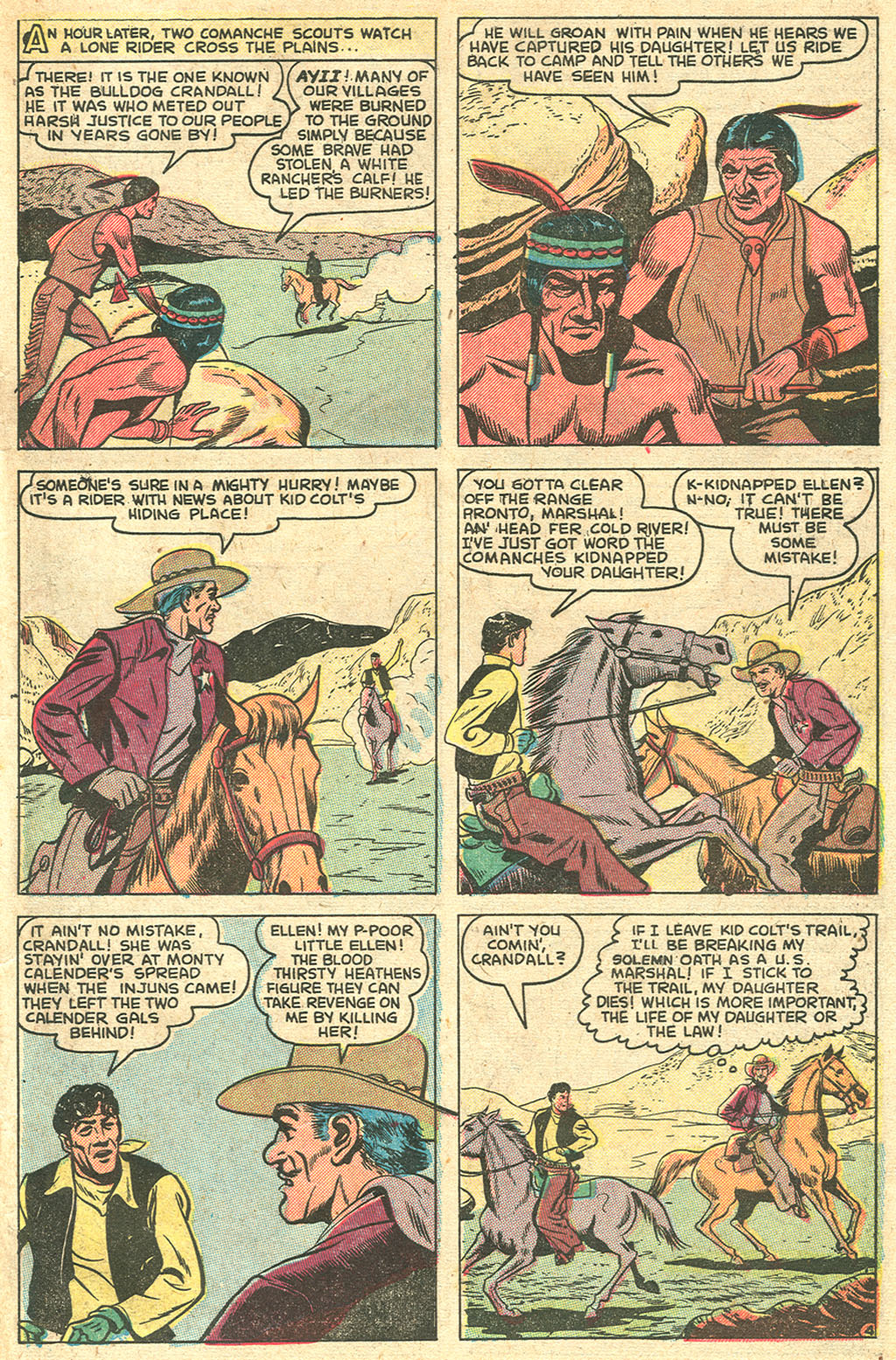 Read online Kid Colt Outlaw comic -  Issue #11 - 27
