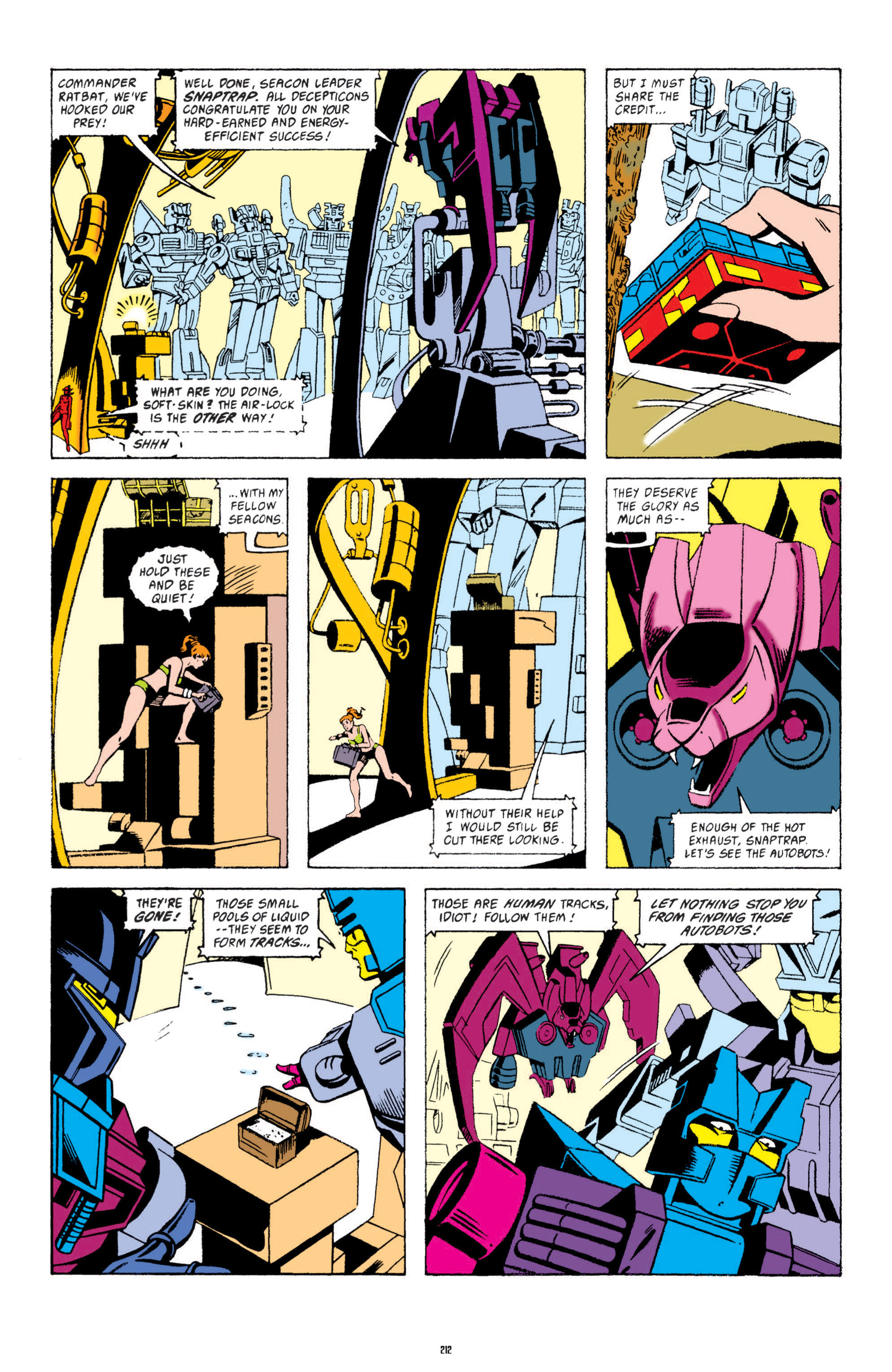 Read online The Transformers Classics comic -  Issue # TPB 4 - 213