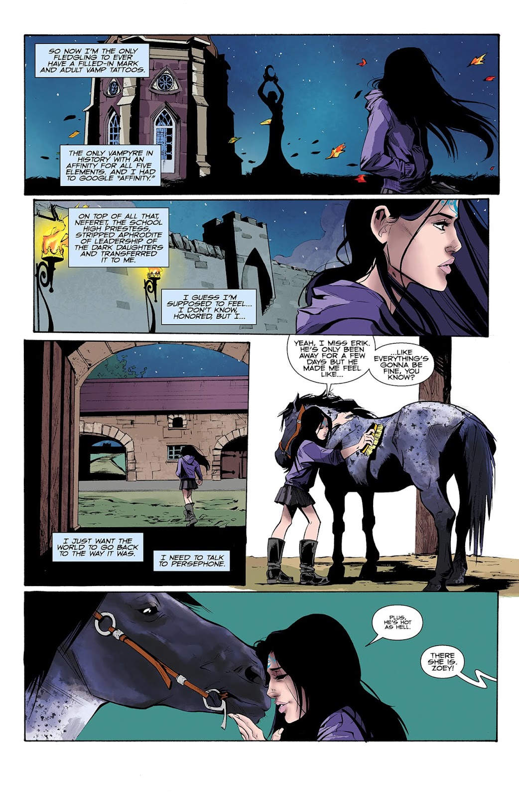 House of Night issue 1 - Page 8
