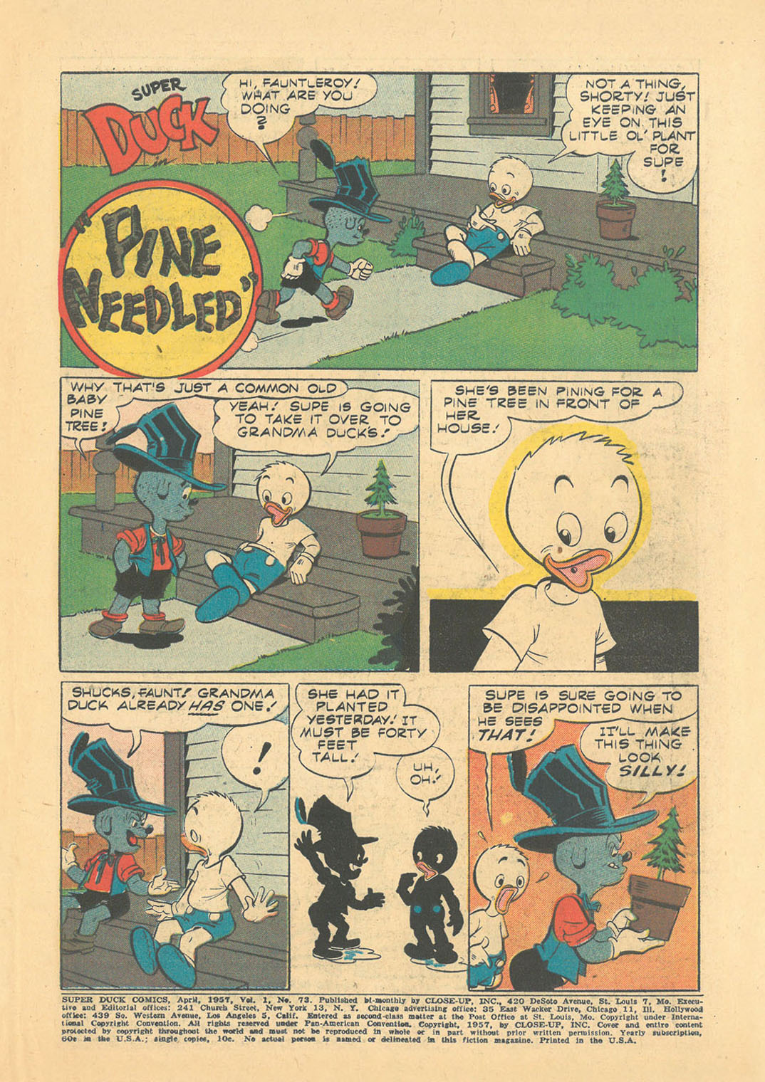 Read online Super Duck Comics comic -  Issue #73 - 3