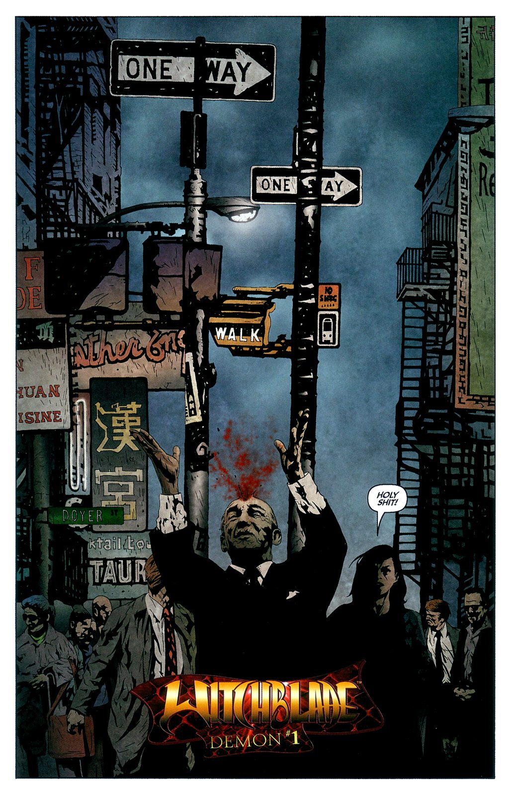 Read online Witchblade and Tomb Raider comic -  Issue # Full - 3