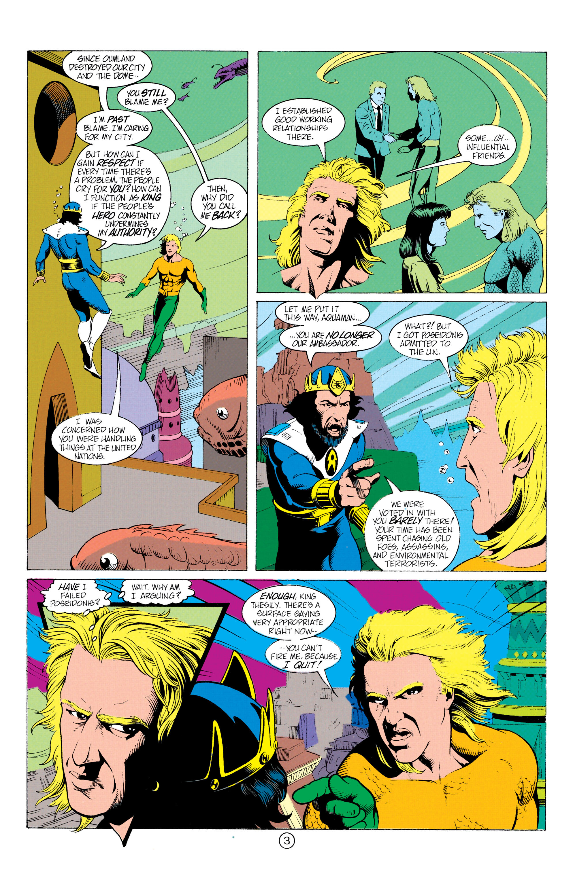 Read online Aquaman (1991) comic -  Issue #12 - 4