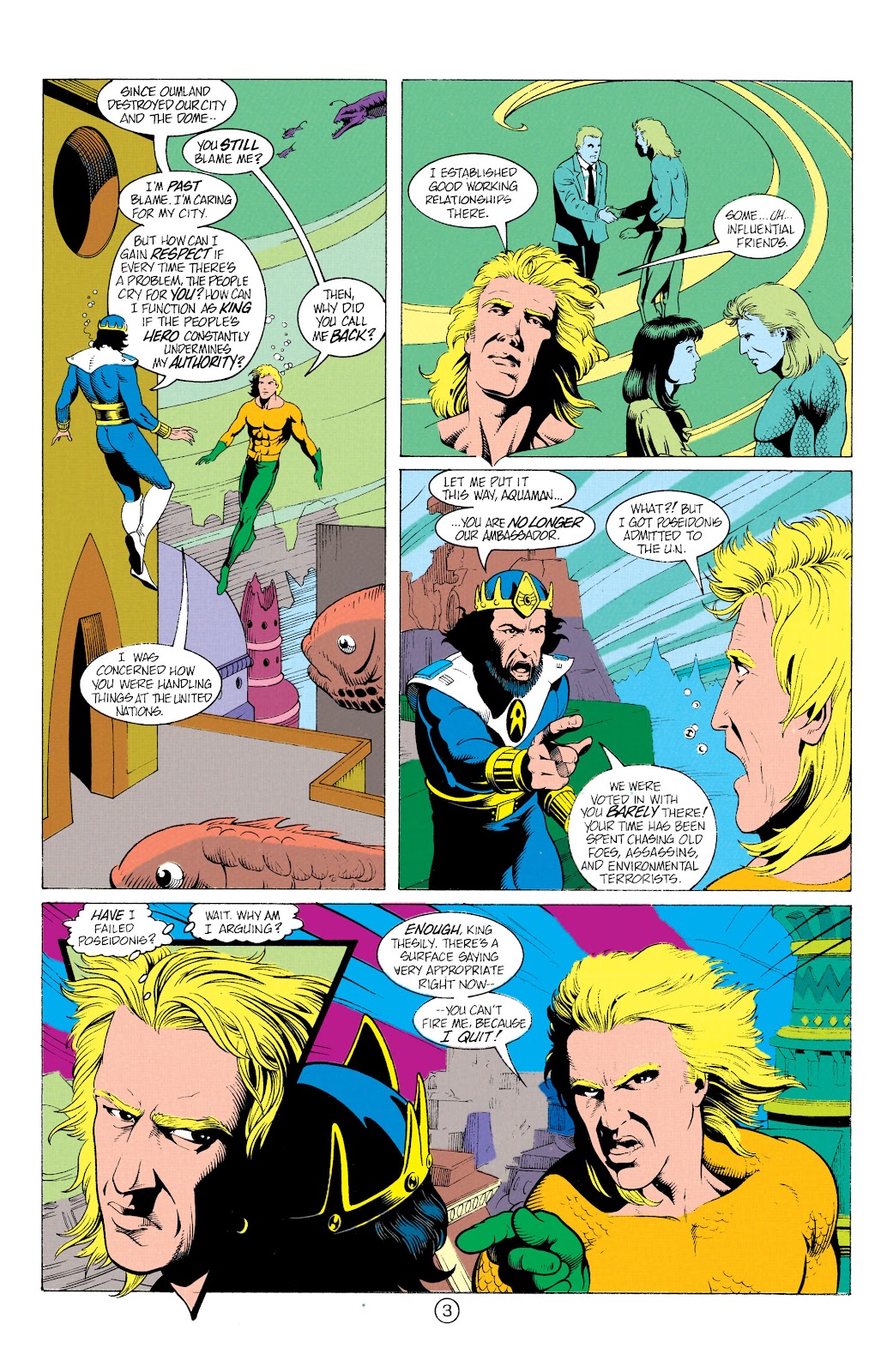 Aquaman (1991) Issue #12 #12 - English 4
