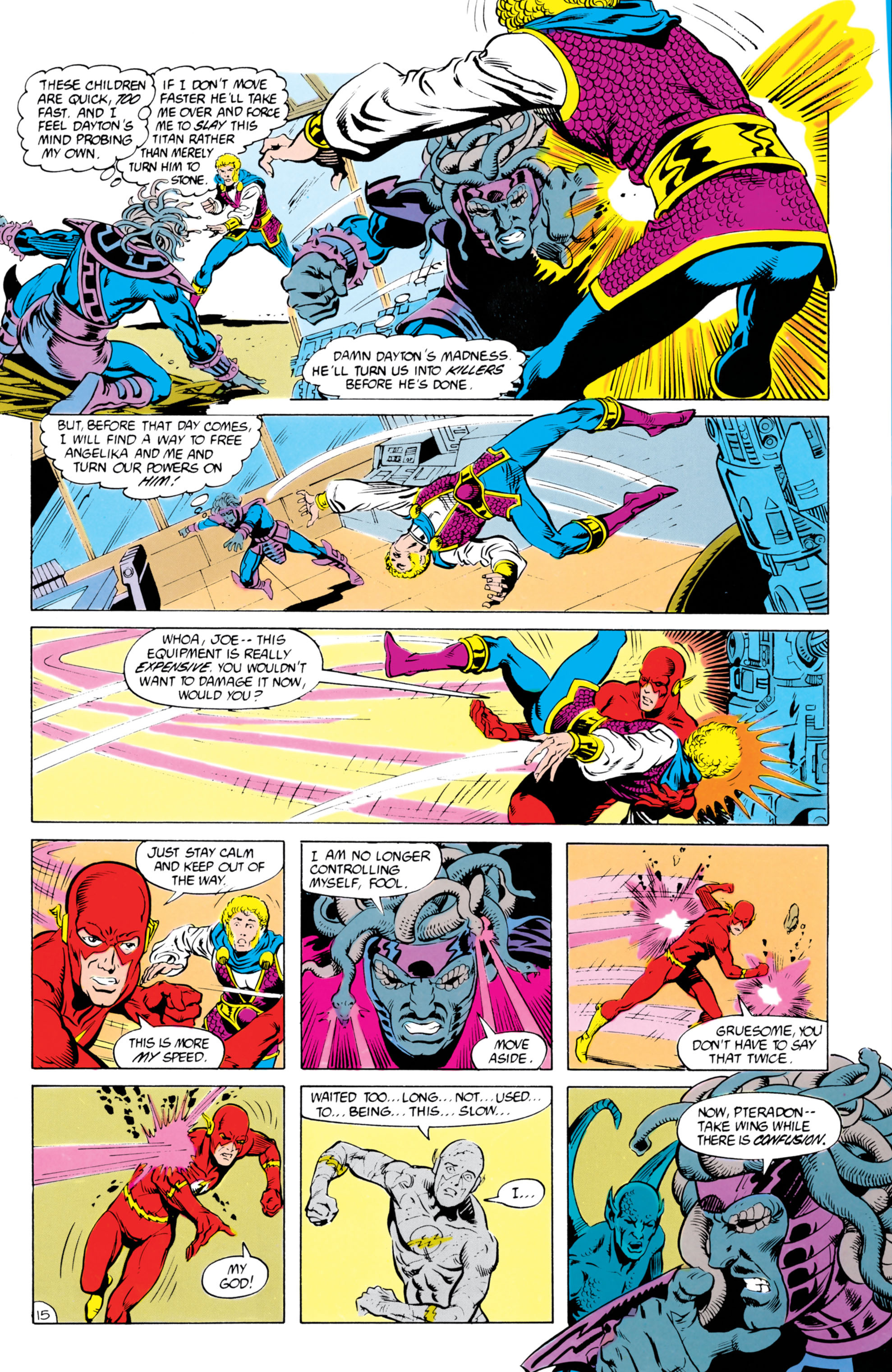Read online The New Teen Titans (1984) comic -  Issue #25 - 16