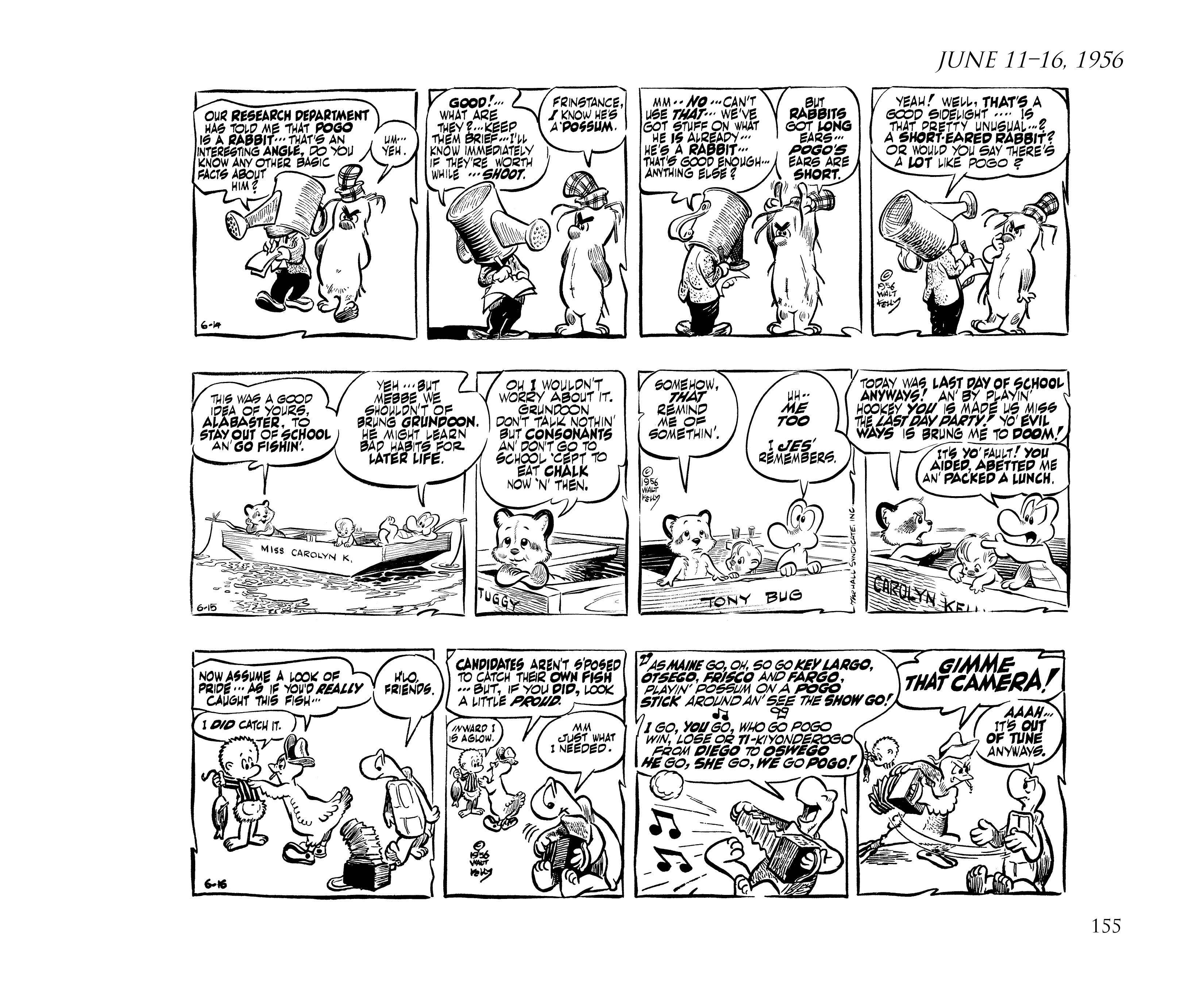 Read online Pogo by Walt Kelly: The Complete Syndicated Comic Strips comic -  Issue # TPB 4 (Part 2) - 67