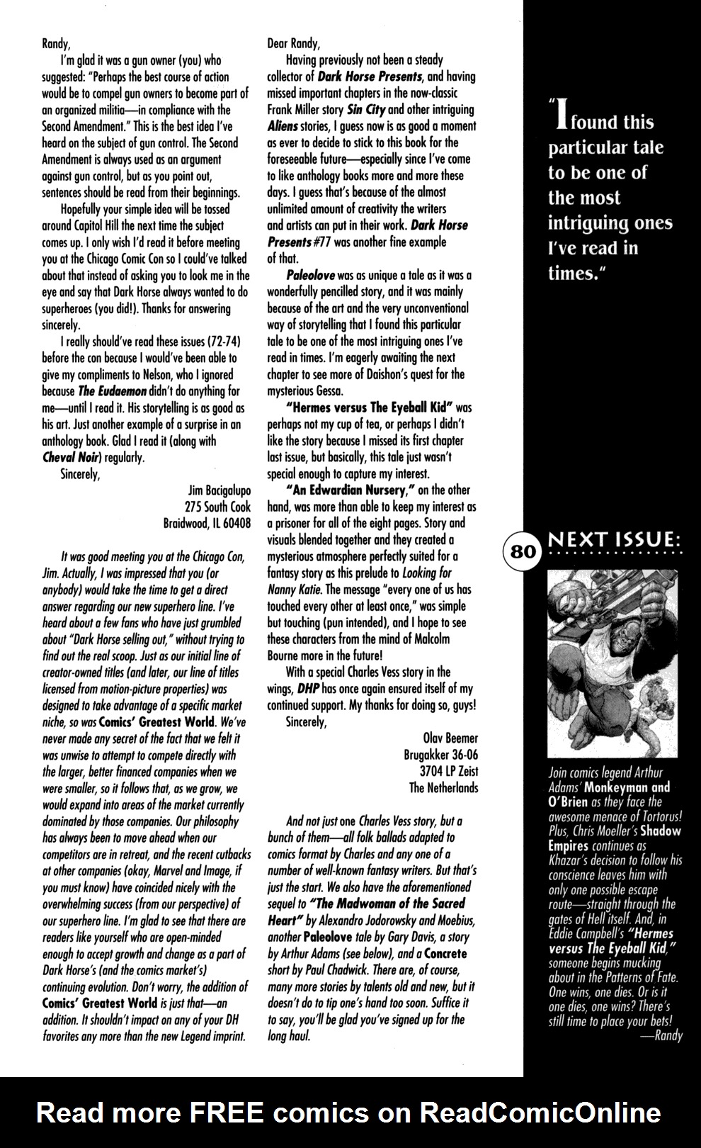 Read online Dark Horse Presents (1986) comic -  Issue #79 - 22