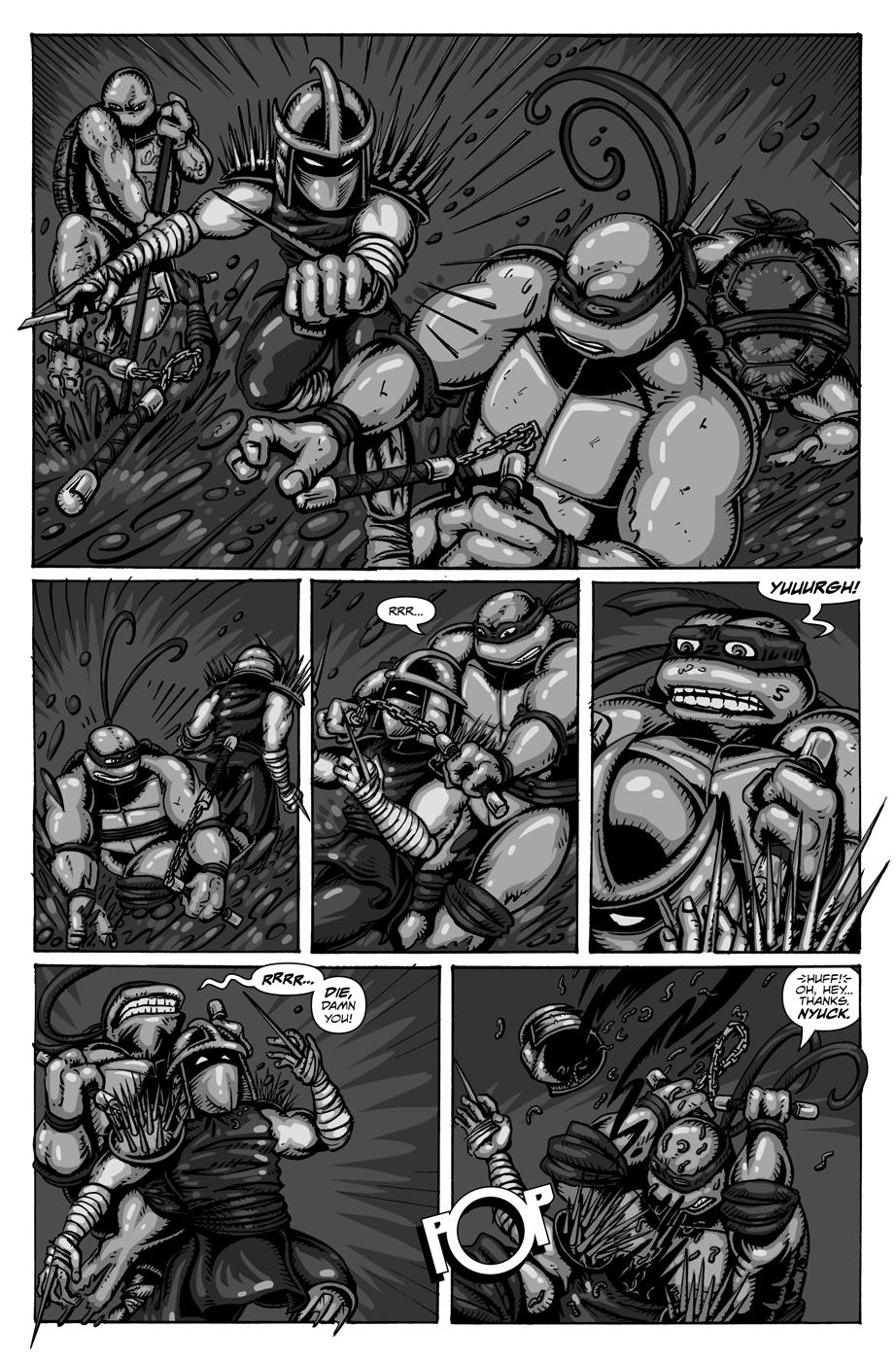 Read online Teenage Mutant Ninja Turtles (1996) comic -  Issue #25 - 29