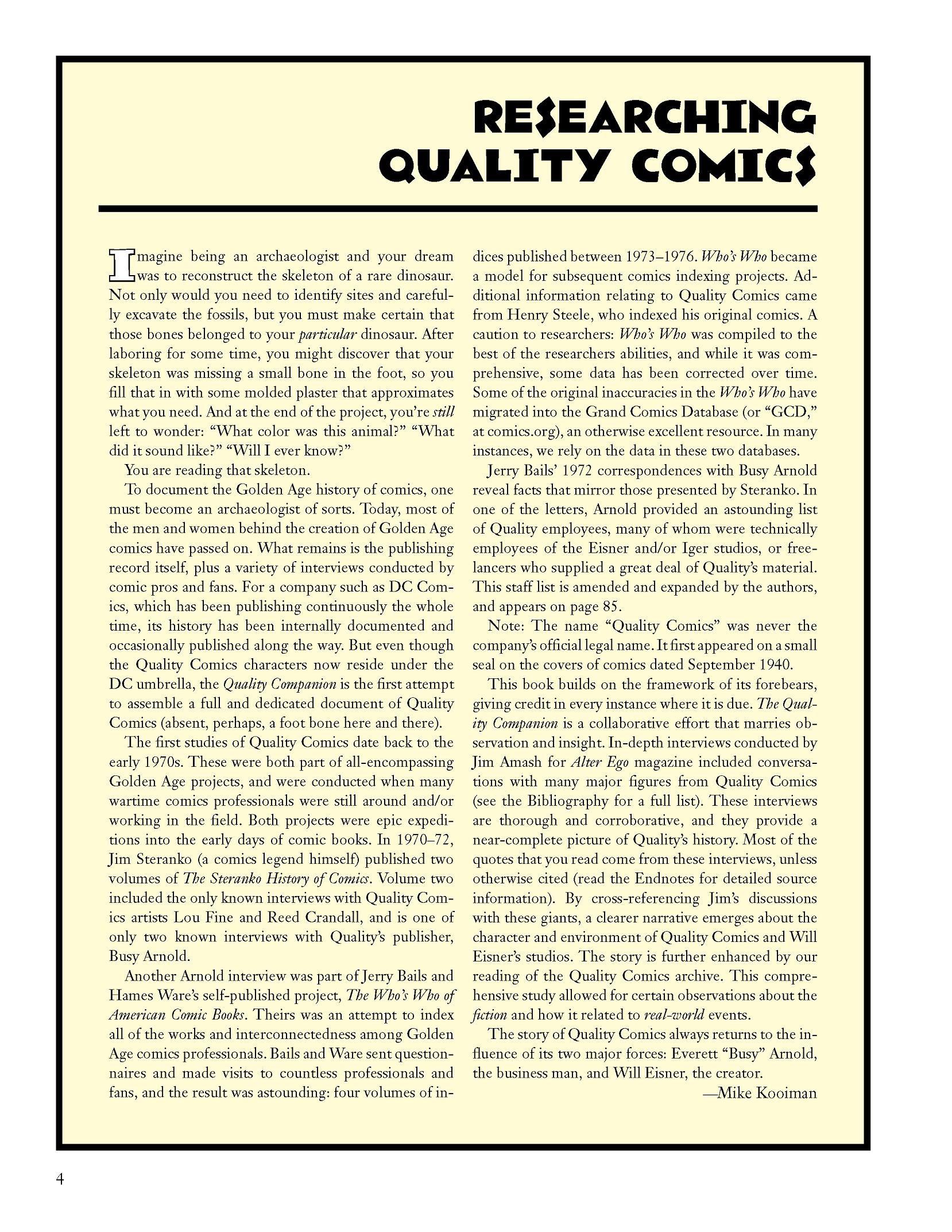 Read online The Quality Companion comic -  Issue # TPB (Part 1) - 70