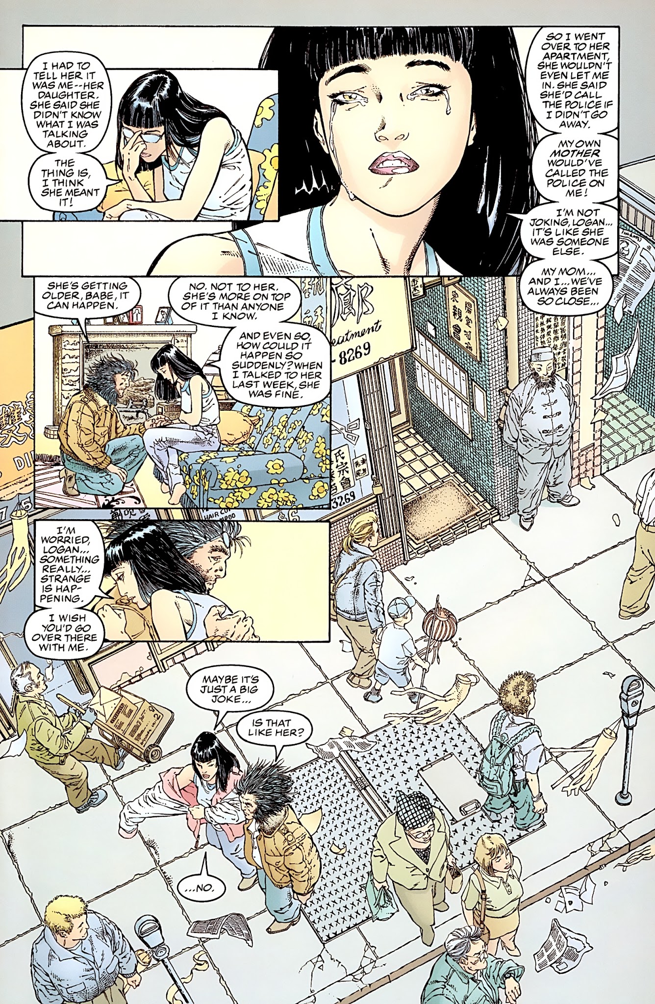 Read online Deathblow/Wolverine comic -  Issue #1 - 4
