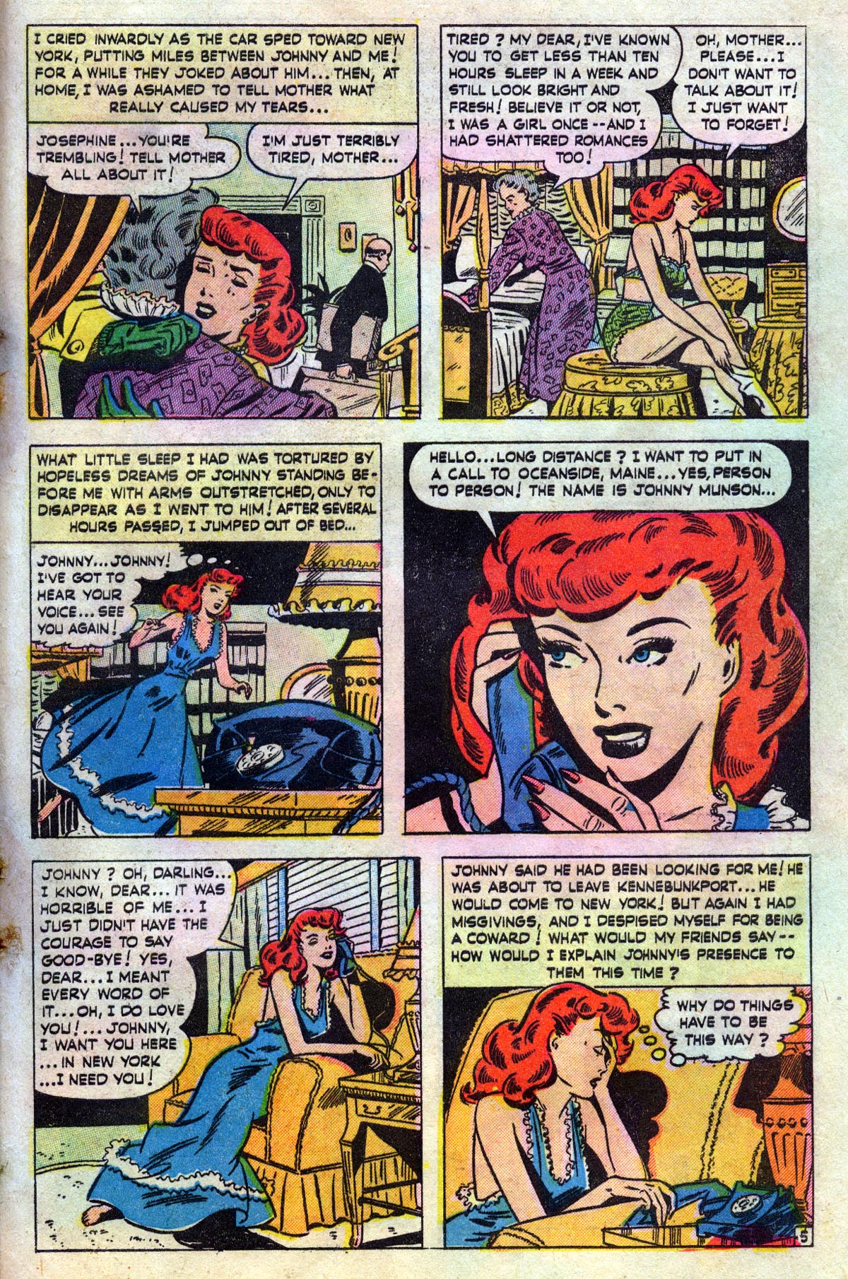 Read online Love Romances comic -  Issue #13 - 29