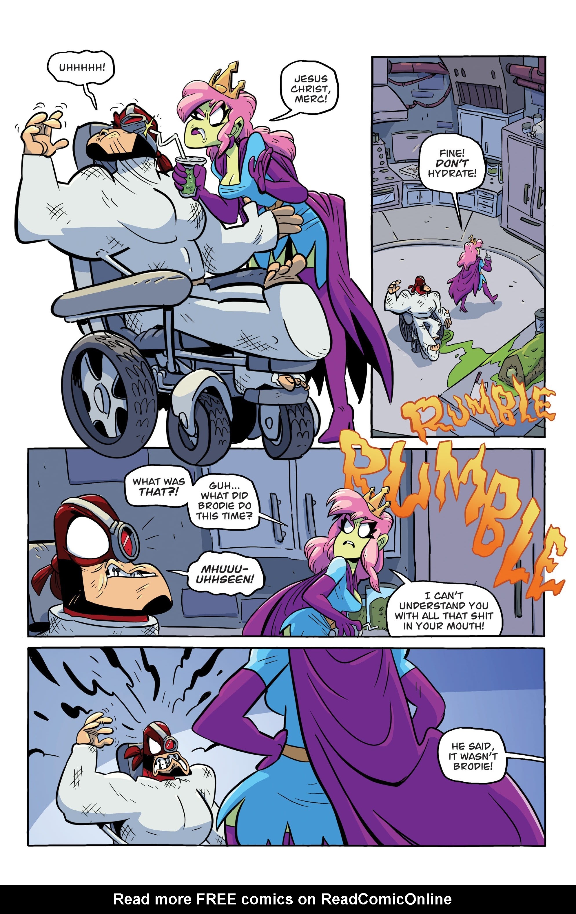 Read online Pretty Violent comic -  Issue #10 - 10